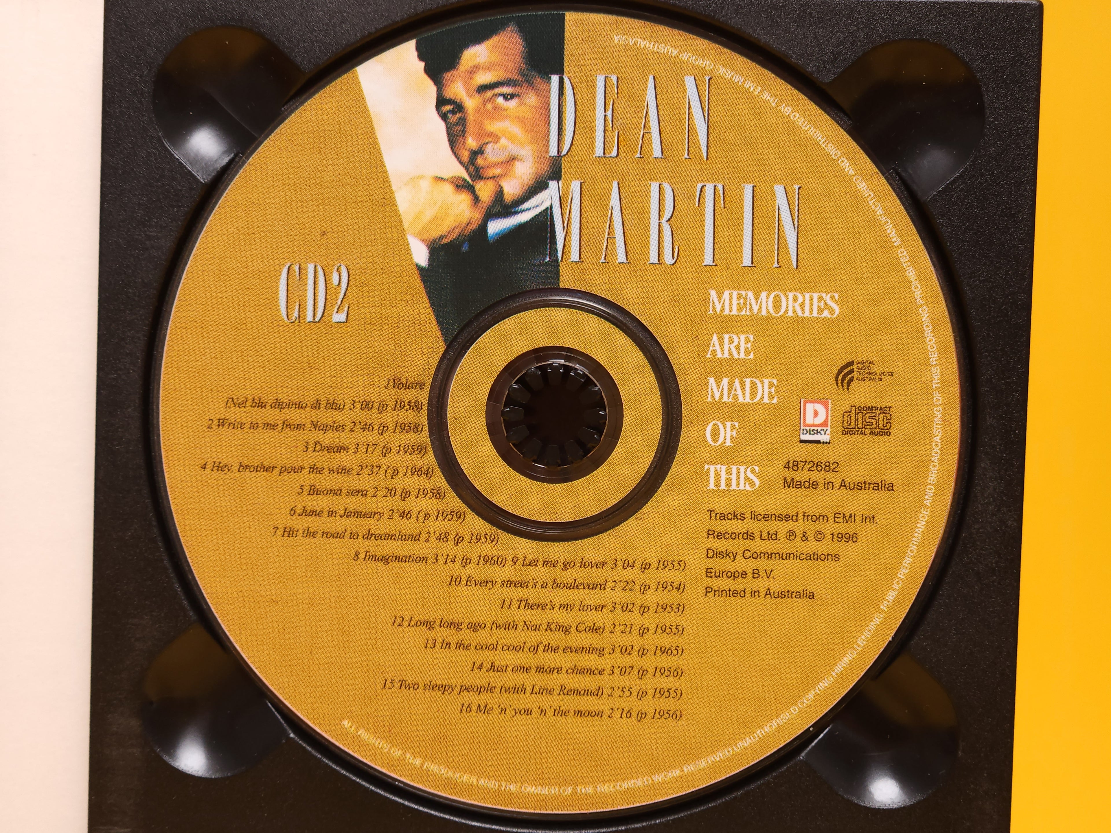 Memories are Made of This: Dean Martin 3 CD Box – 1997 CD