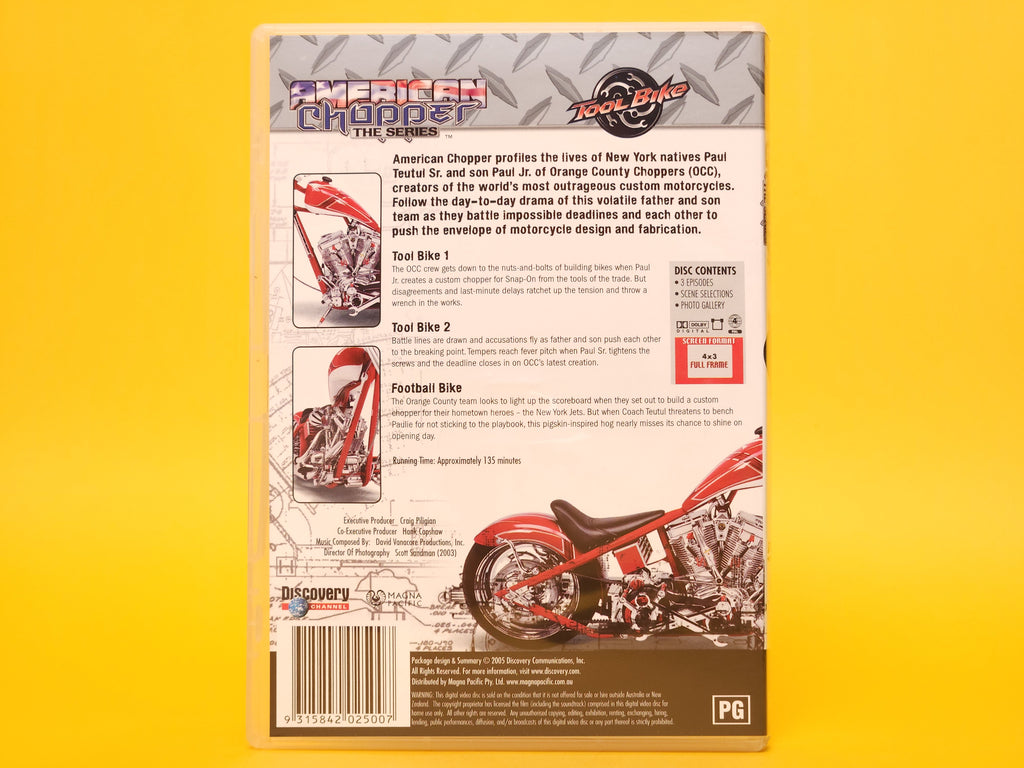 American Chopper: The Series (Tool Box 3) – 2005 DVD