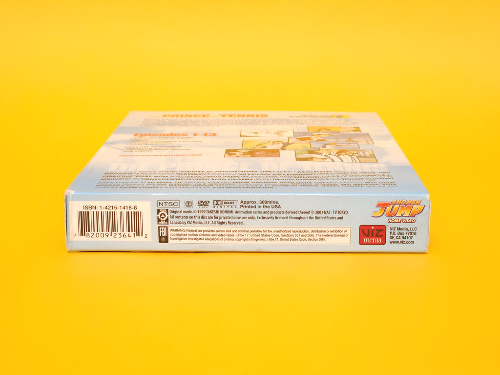 The Prince of Tennis: Box Set Volume 1 – 2007 DVD