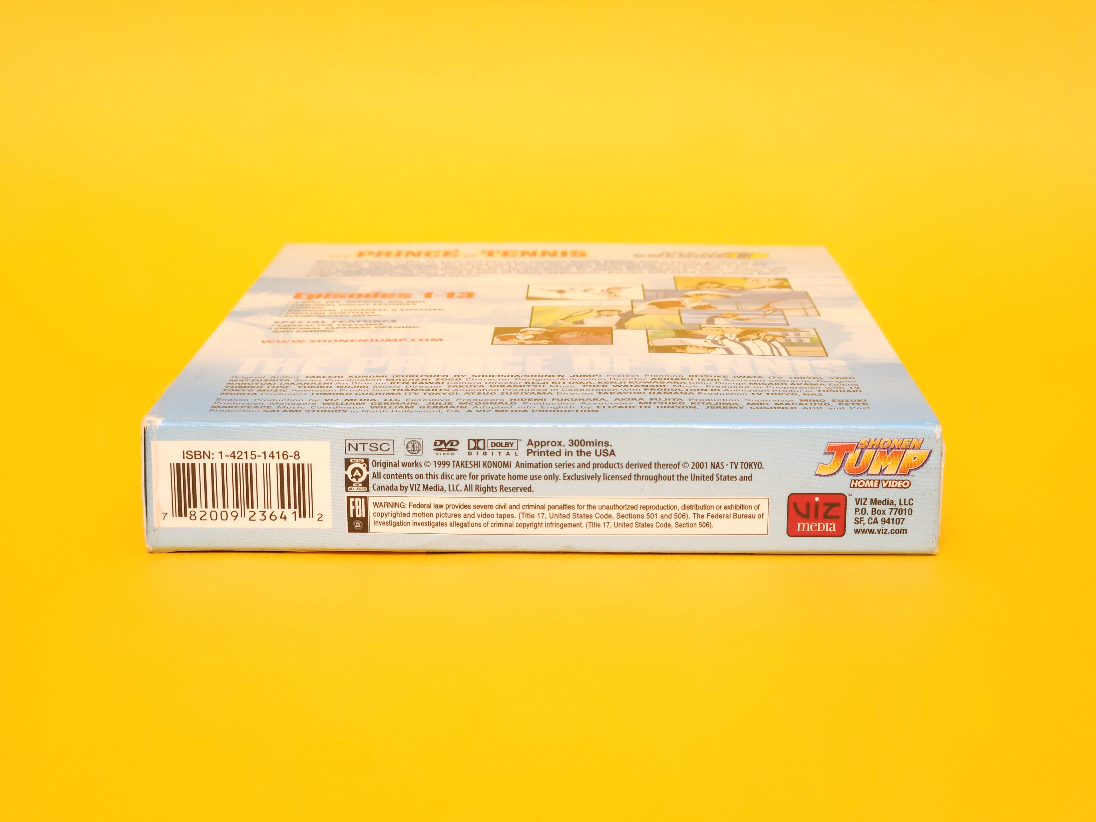 The Prince of Tennis: Box Set Volume 1 – 2007 DVD