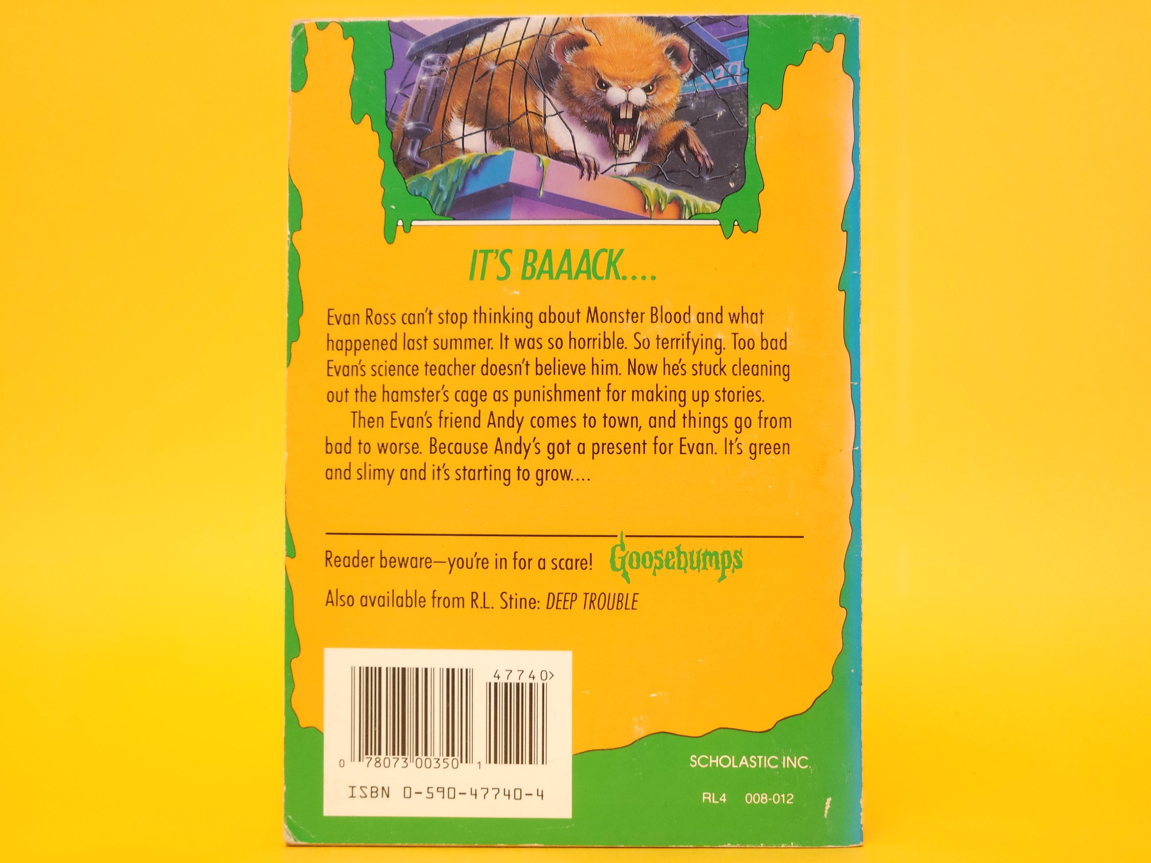 Monster Blood II #18 – 1994 Goosebumps R.L. Stine