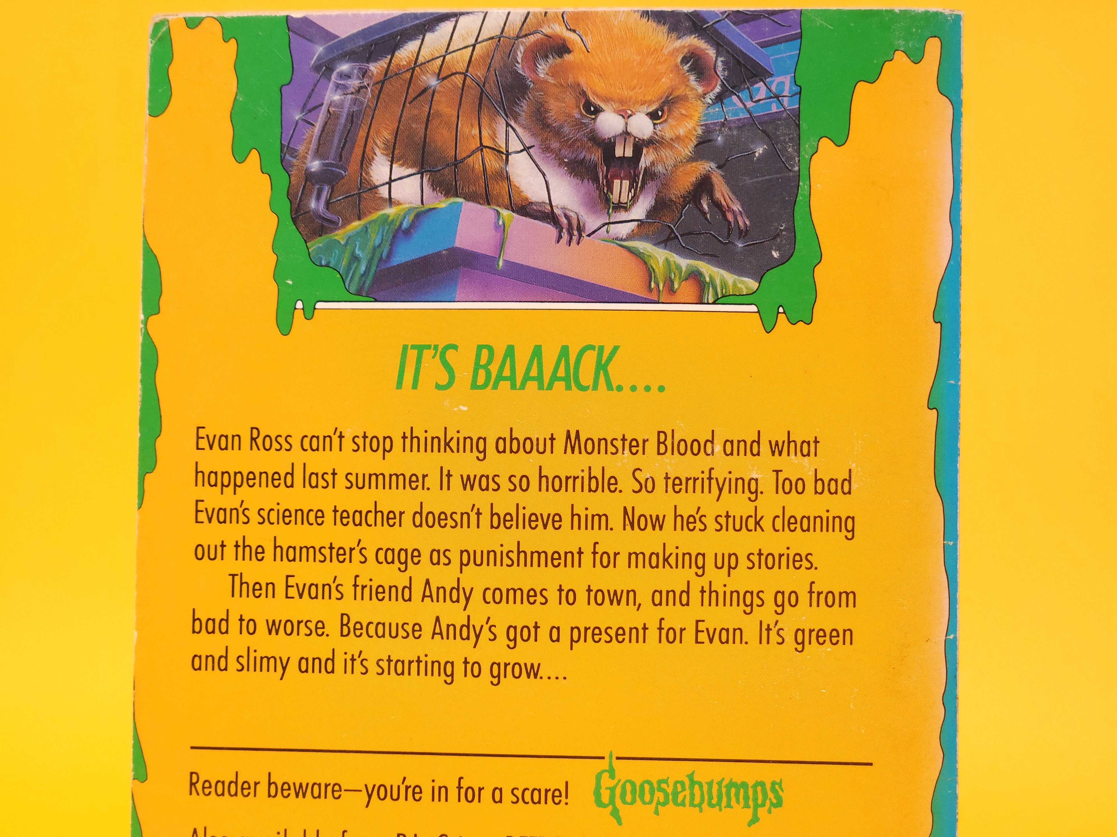 Monster Blood II #18 – 1994 Goosebumps R.L. Stine