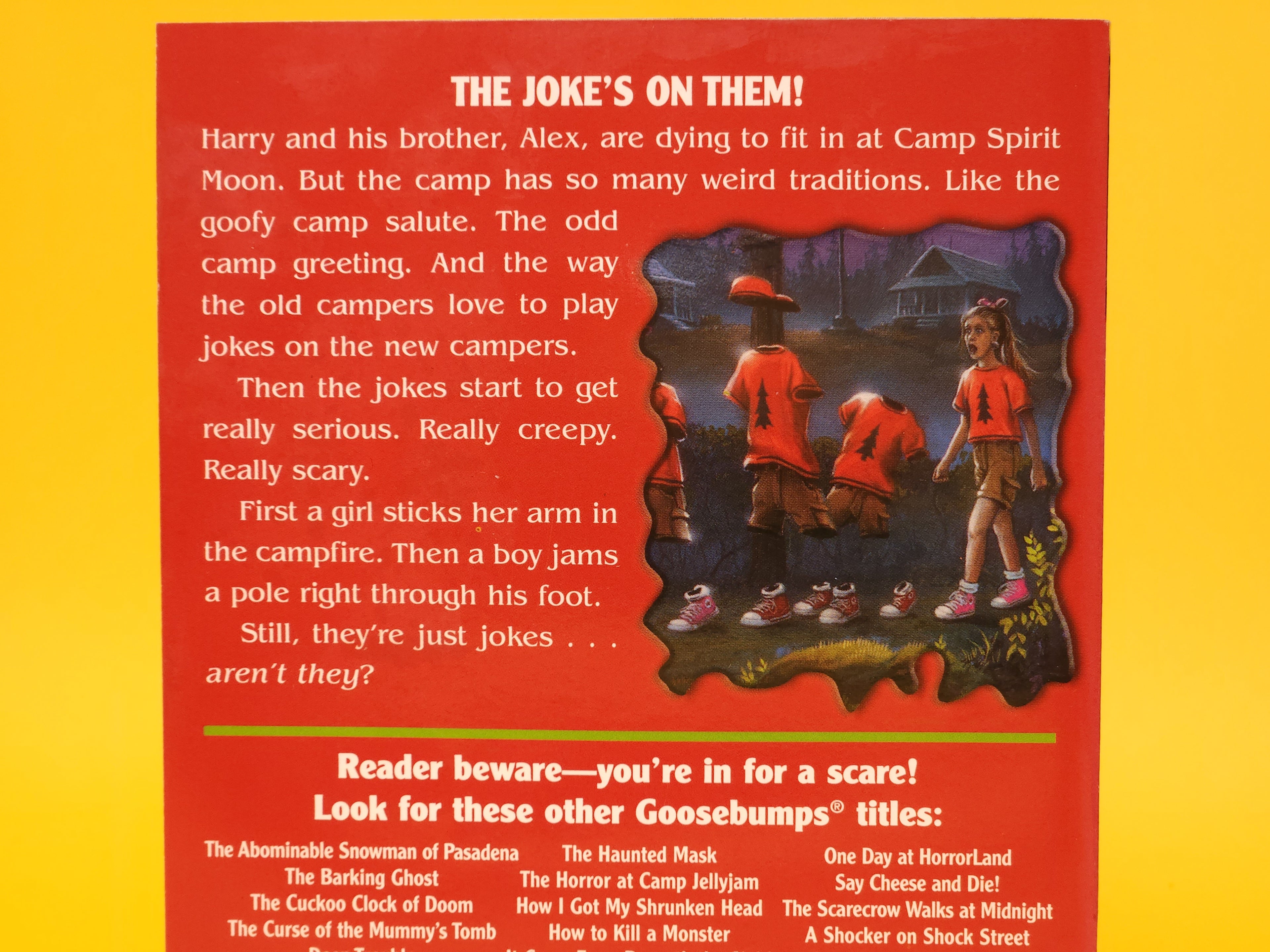 Ghost Camp #45 – 2003 Goosebumps R.L. Stine 1st Print