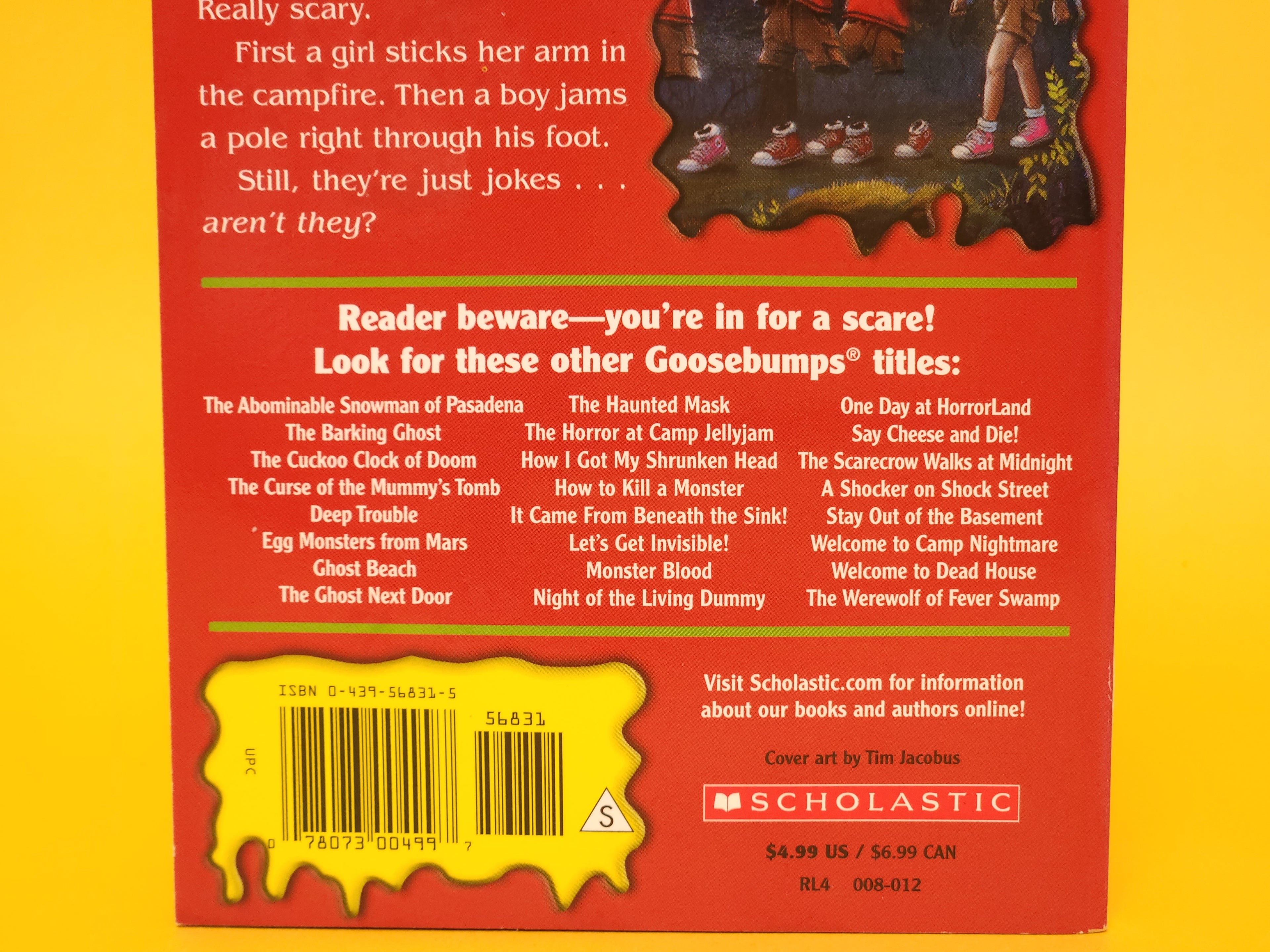 Ghost Camp #45 – 2003 Goosebumps R.L. Stine 1st Print