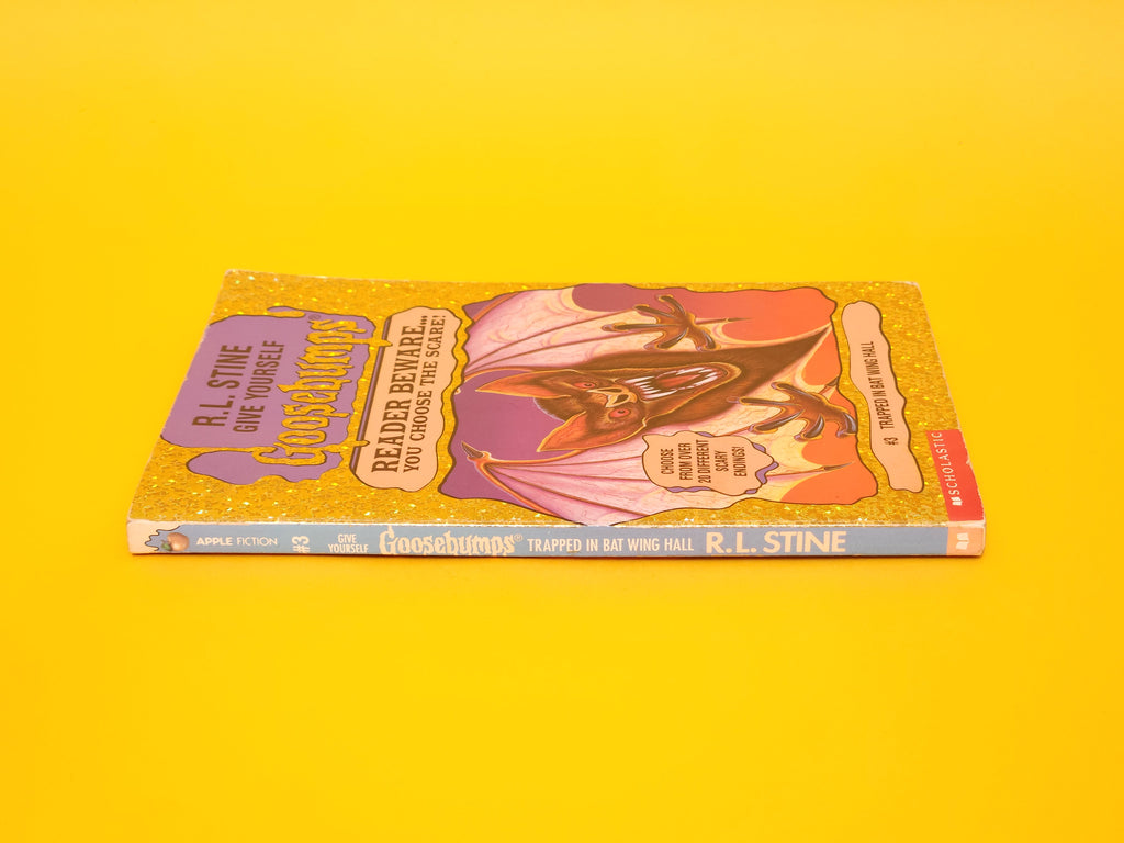 Trapped In Bat Hall #3 – 1995 Give Yourself Goosebumps R.L. Stine