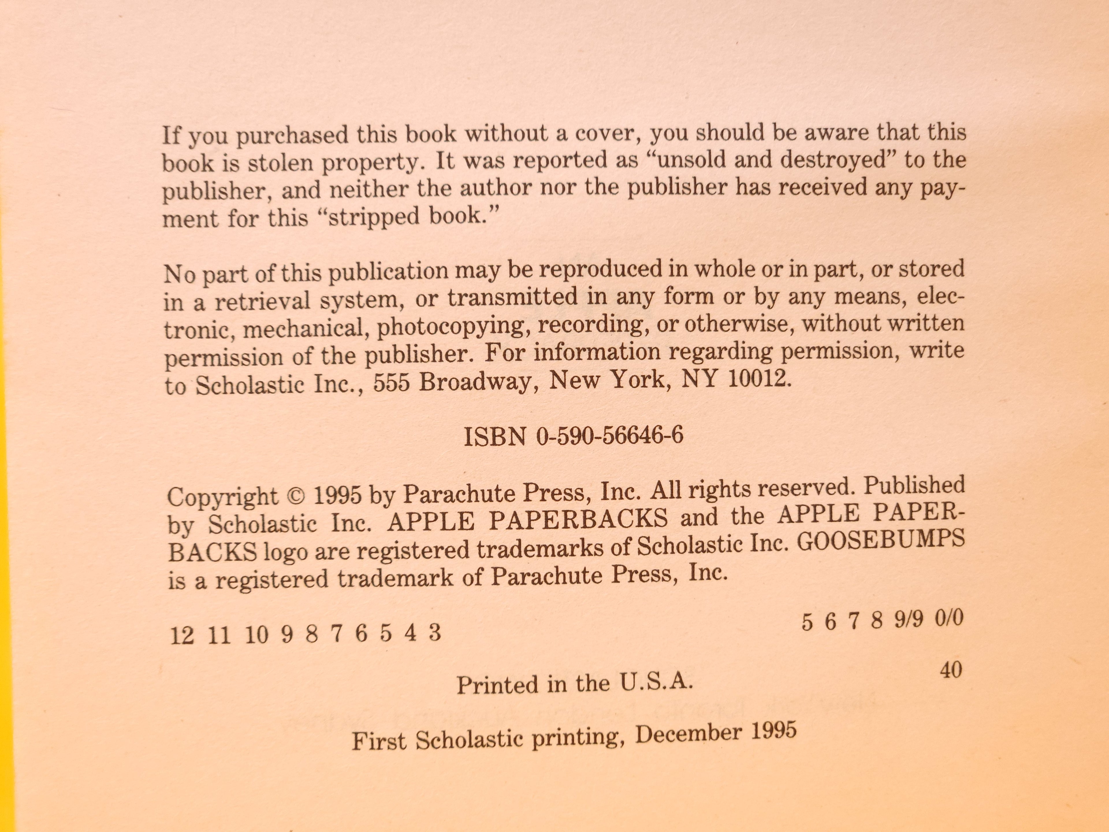 Trapped In Bat Hall #3 – 1995 Give Yourself Goosebumps R.L. Stine