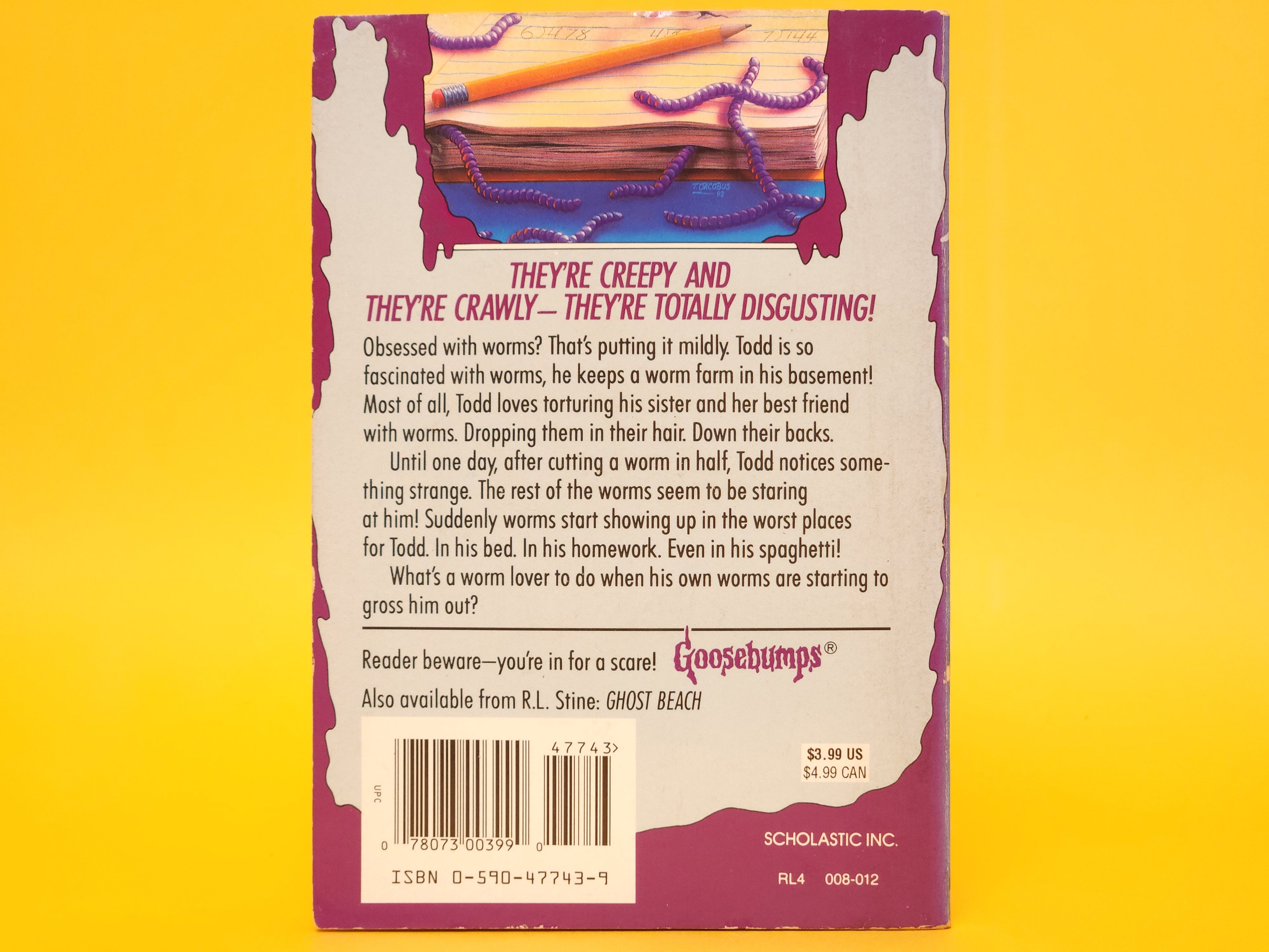 Go Eat Worms! #21 – 1994 Goosebumps R.L. Stine