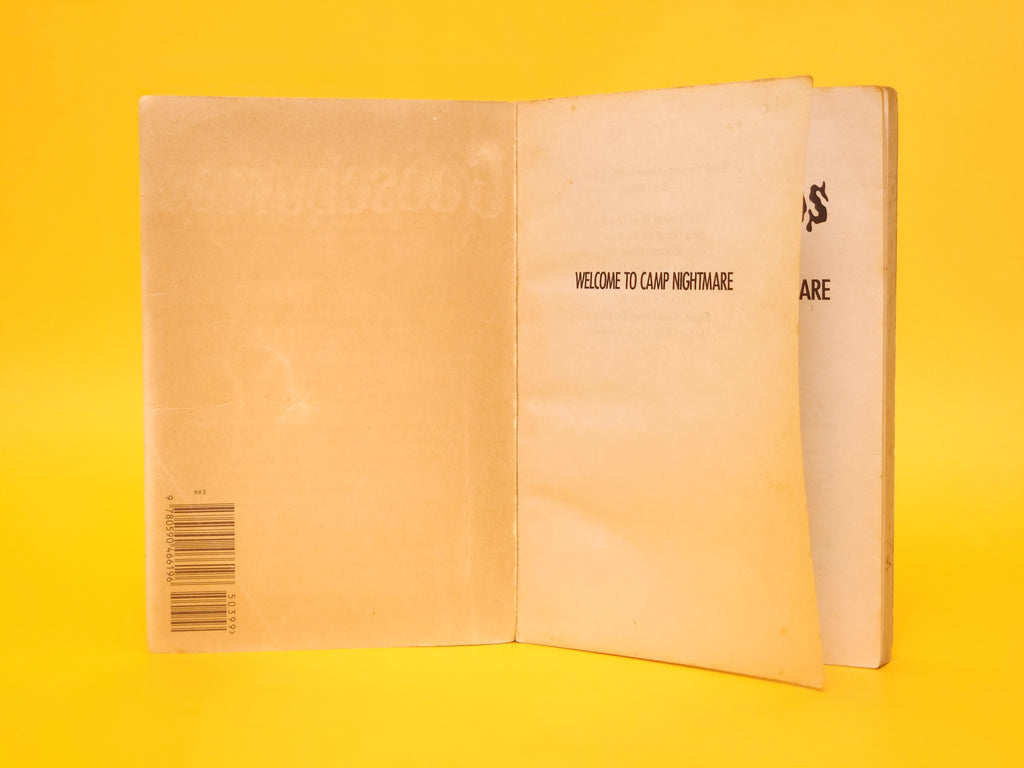 Welcome To Camp Nightmare #9 – 1993 Goosebumps R.L. Stine