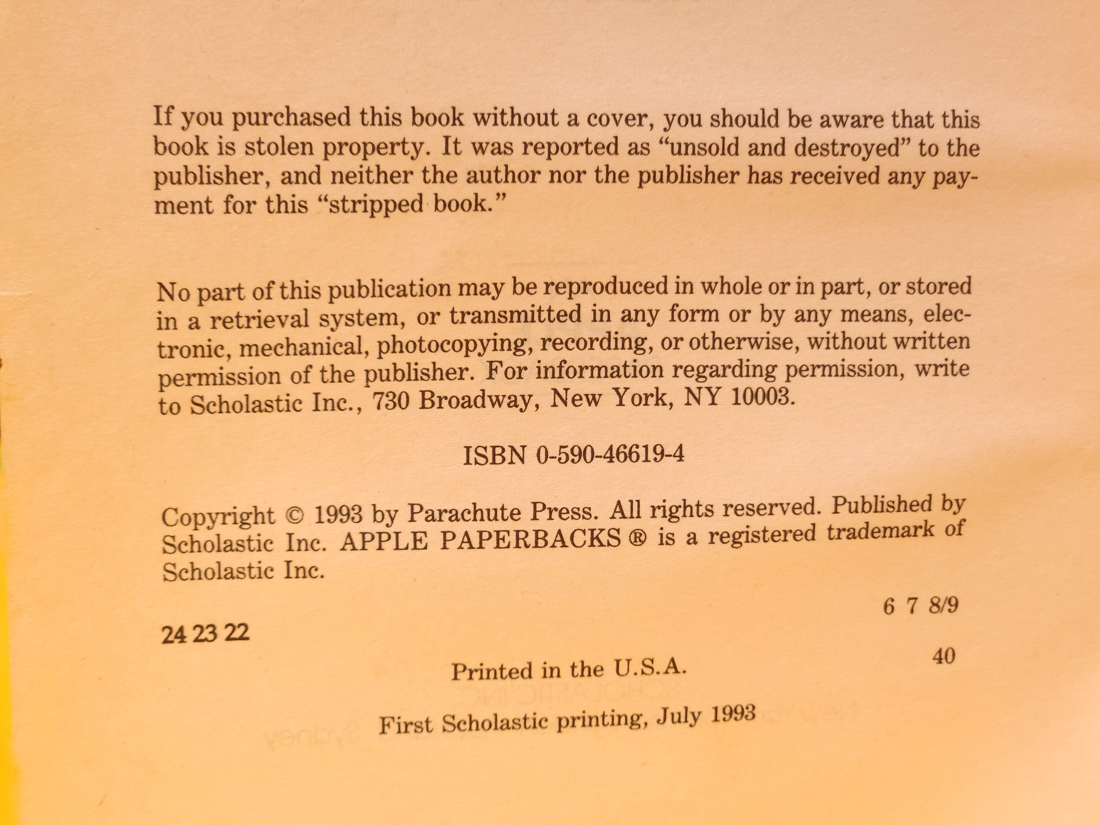 Welcome To Camp Nightmare #9 – 1993 Goosebumps R.L. Stine