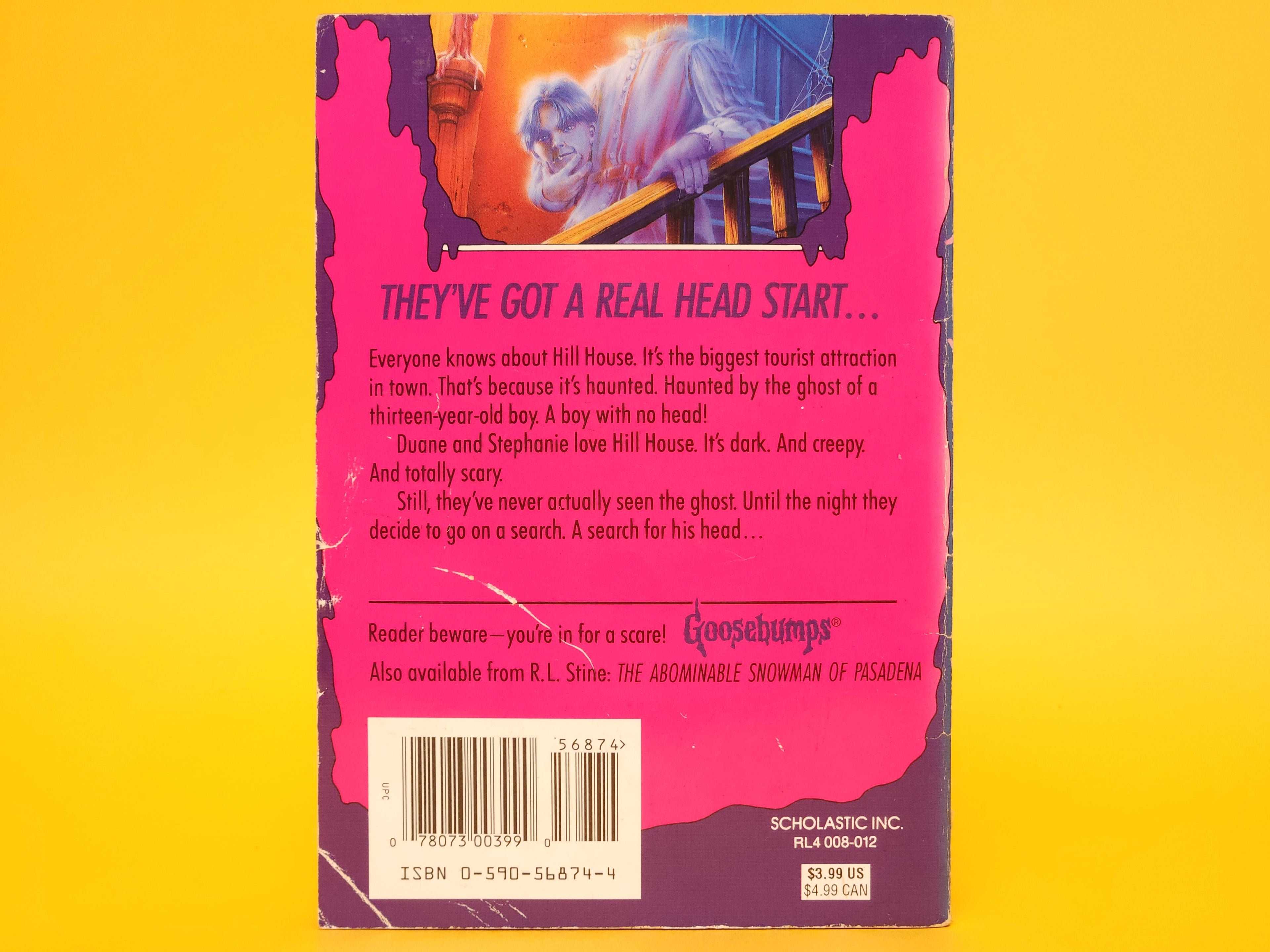 The Headless Ghost #37 – 1995 Goosebumps R.L. Stine