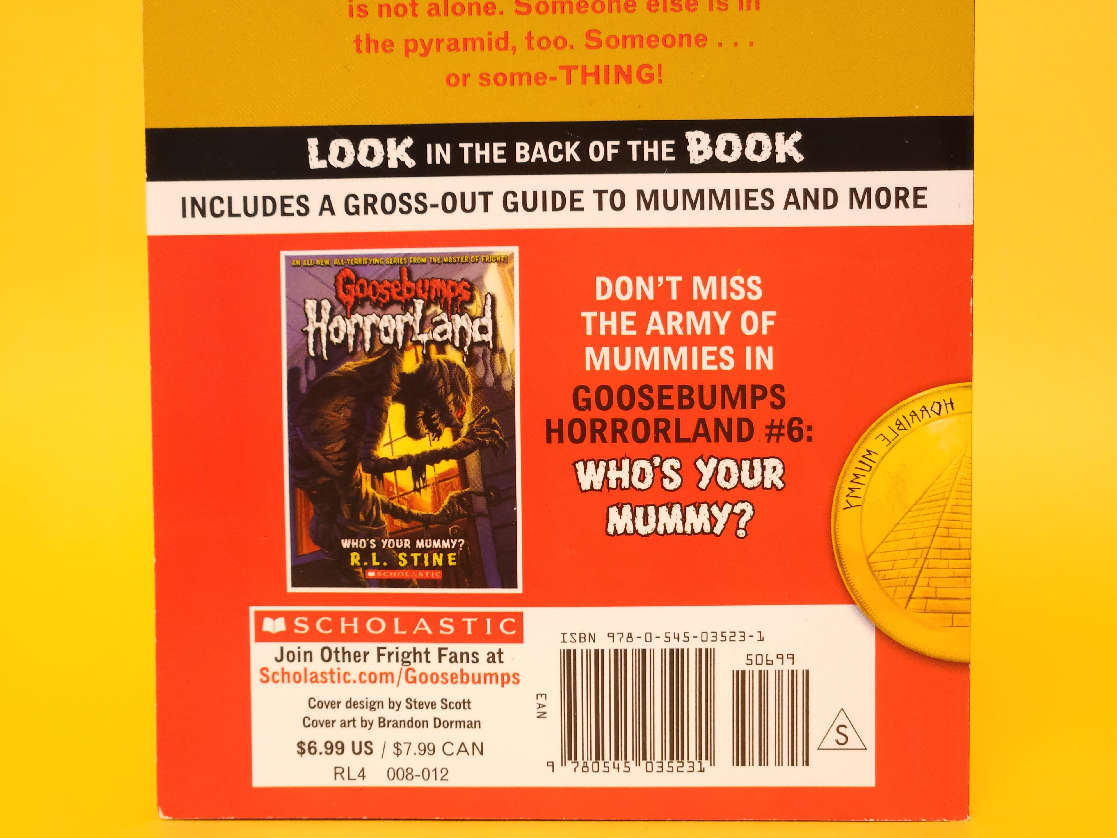 The Curse of the Mummy's Tomb #5 – 2009 Goosebumps R.L. Stine