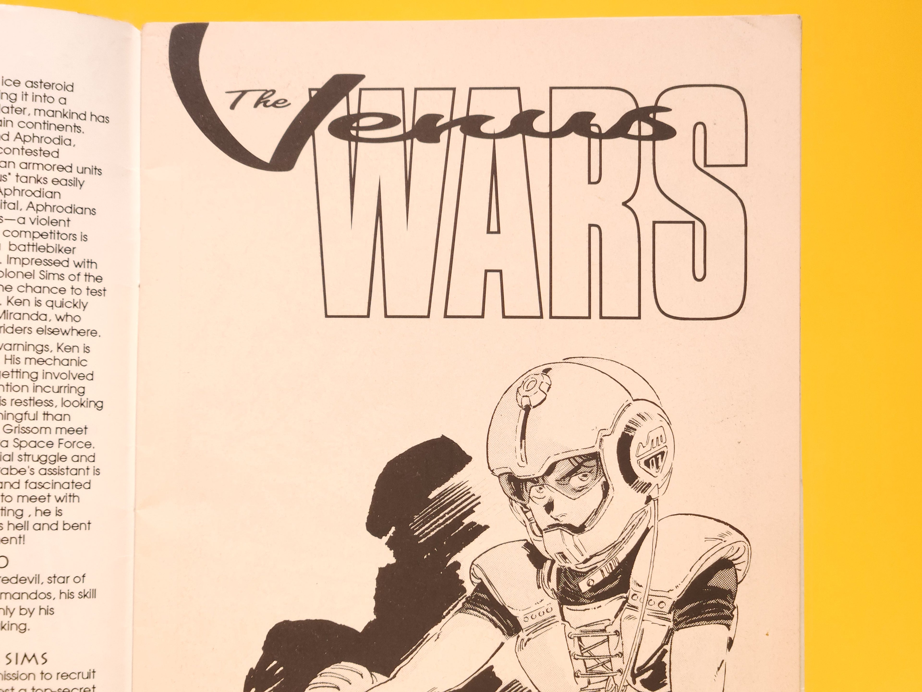 The Venus Wars #3 – June, 1991 Dark Horse