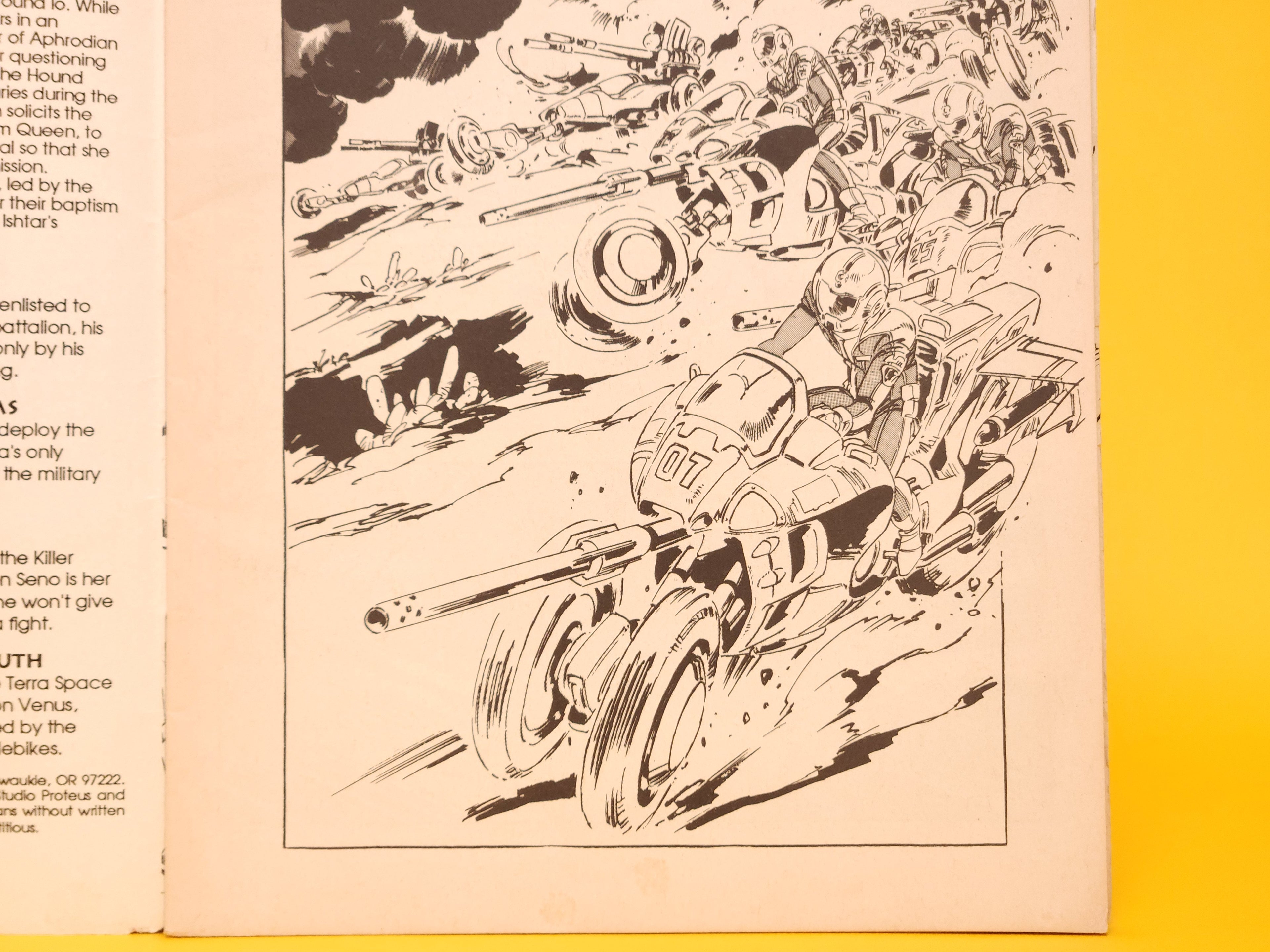 The Venus Wars #5 – August, 1991 Dark Horse