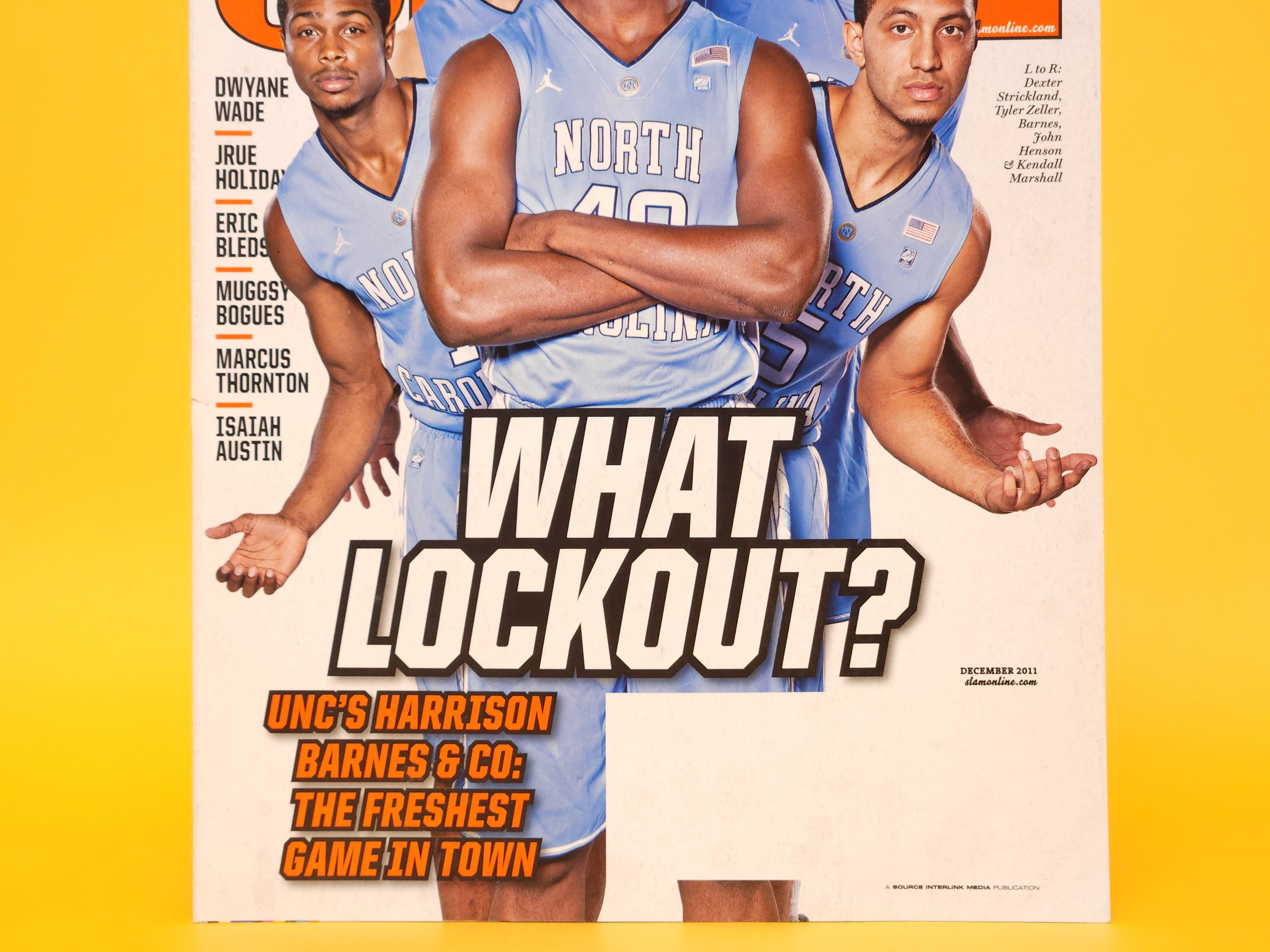 North Carolina Tar Heels #153 – December, 2011 Slam