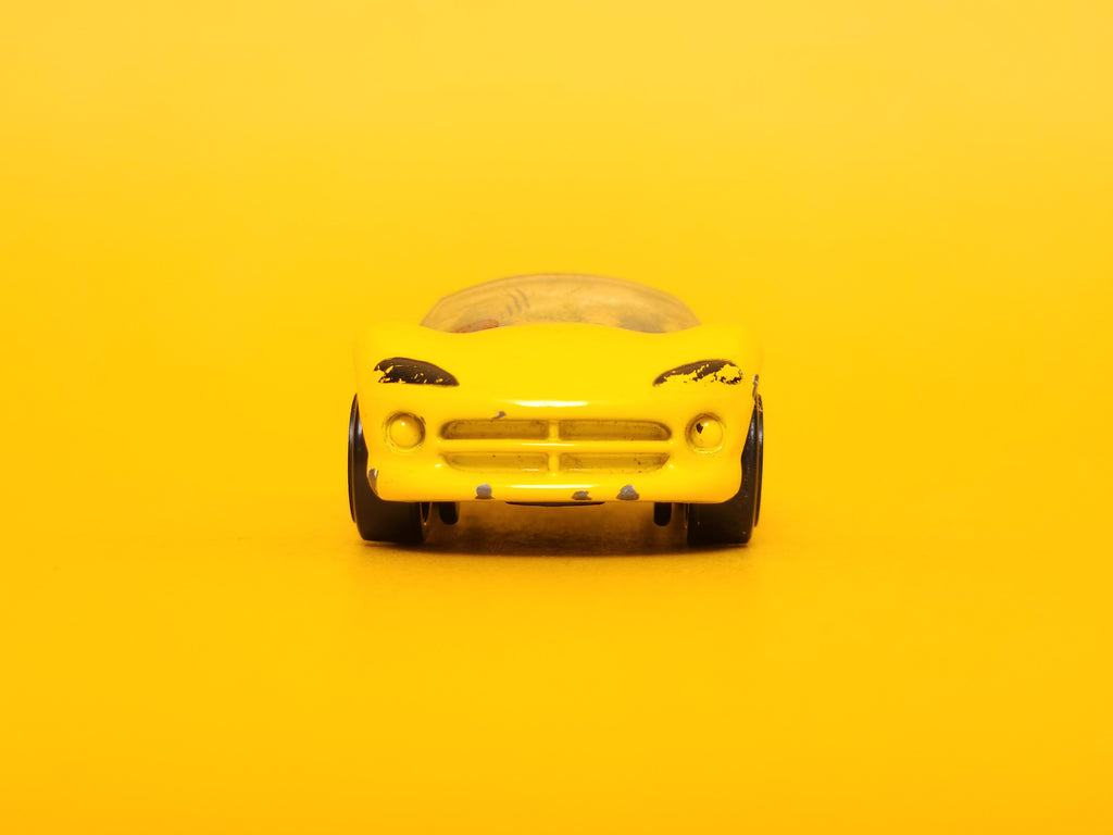Dodge Viper RT/10: Yellow – 1995 Mattel Hot Wheels Basic