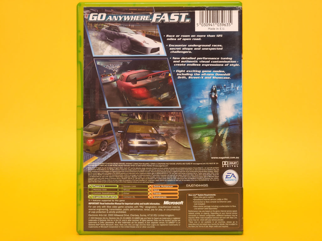 Need for Speed: Underground 2 – 2004 Xbox