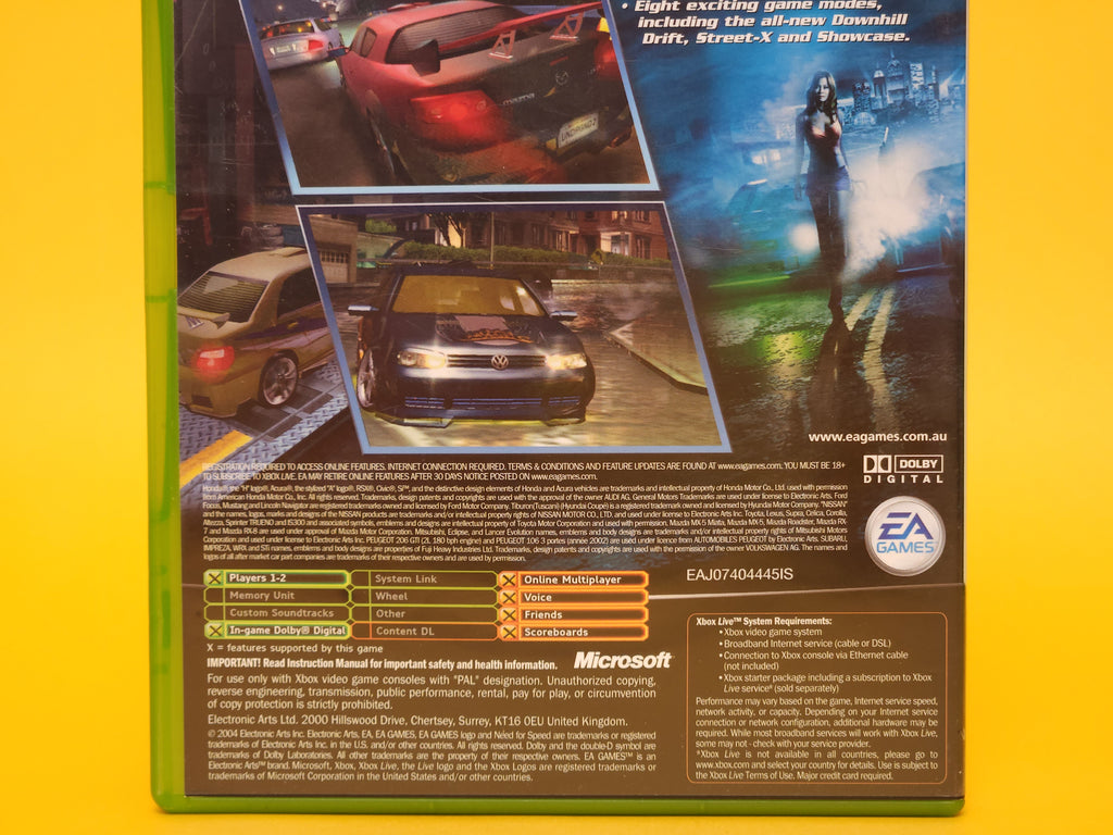 Need for Speed: Underground 2 – 2004 Xbox