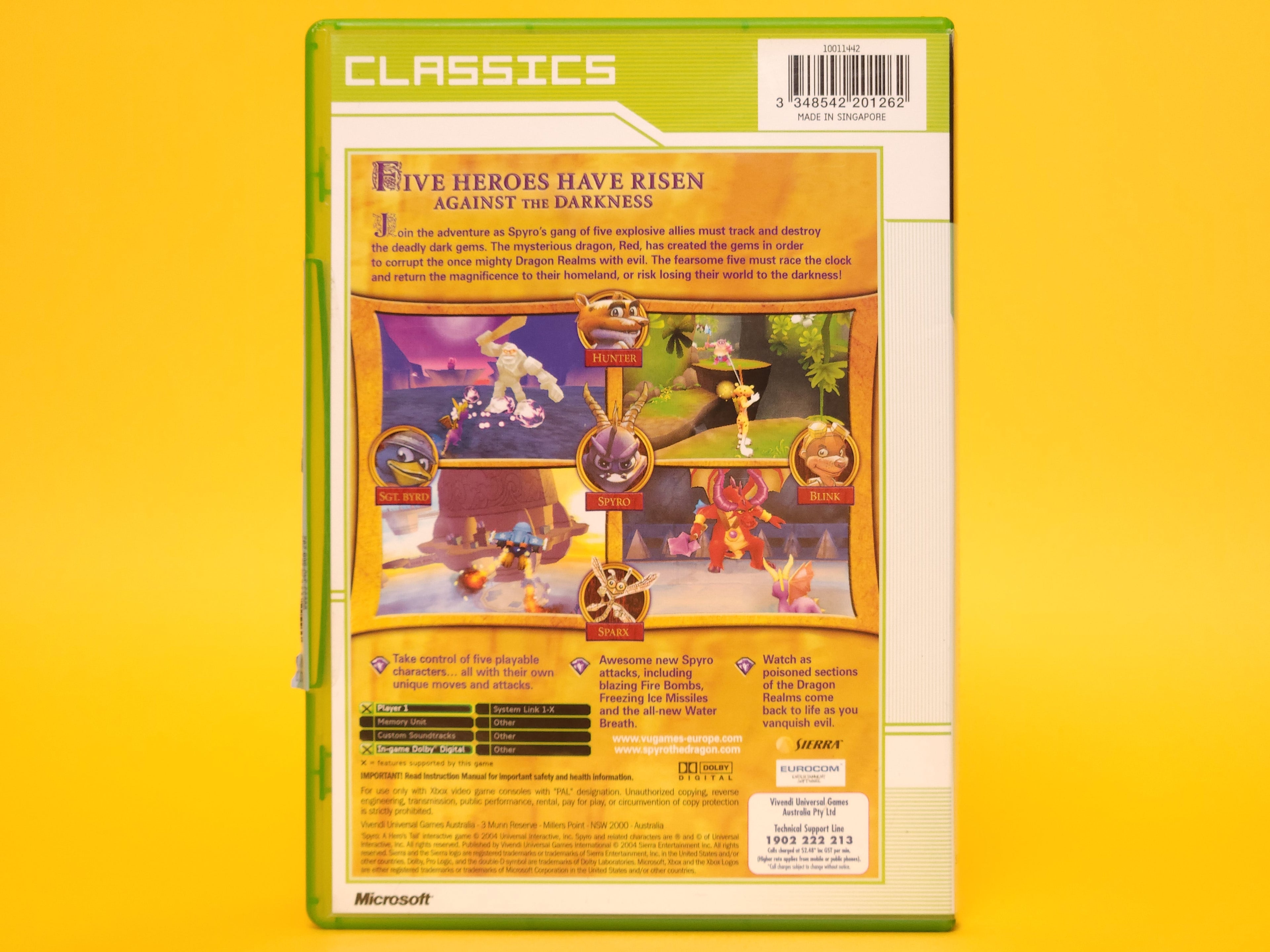 Spyro: A Hero's Tail – 2004 Xbox Classics
