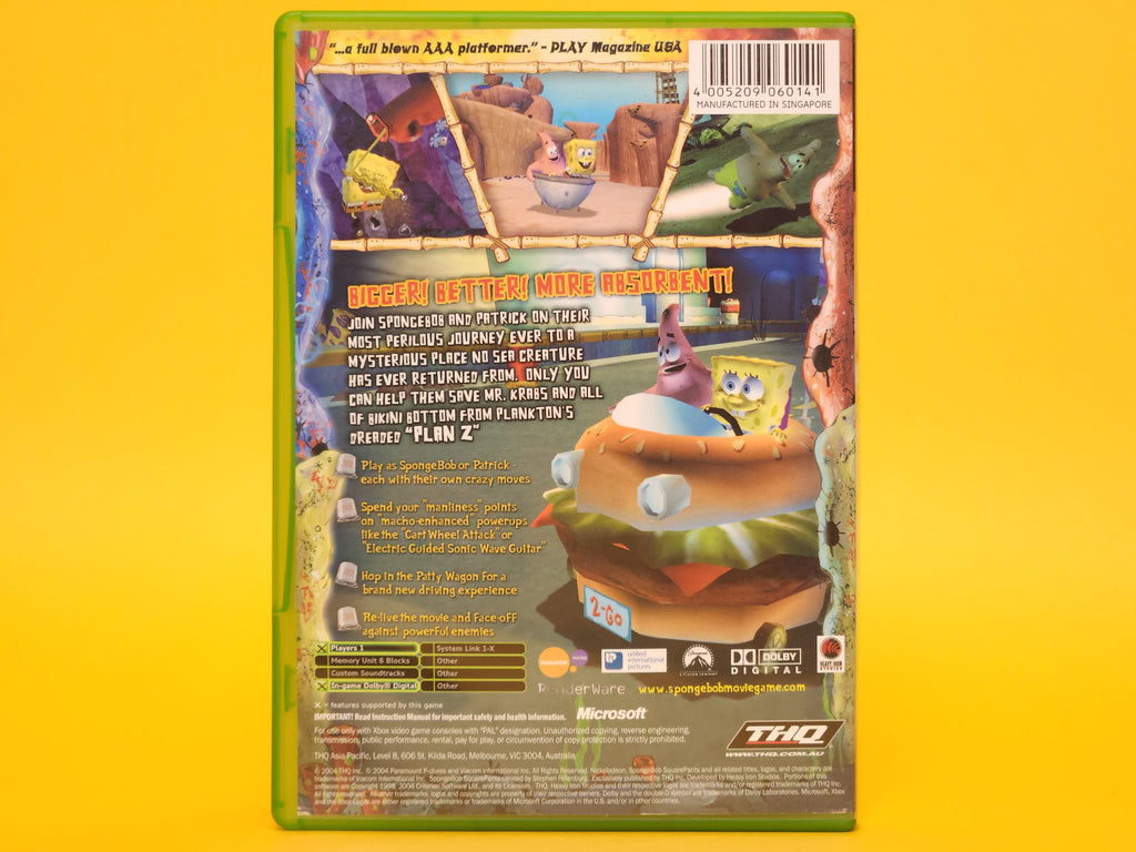 The SpongeBob SquarePants Movie – 2004 Xbox