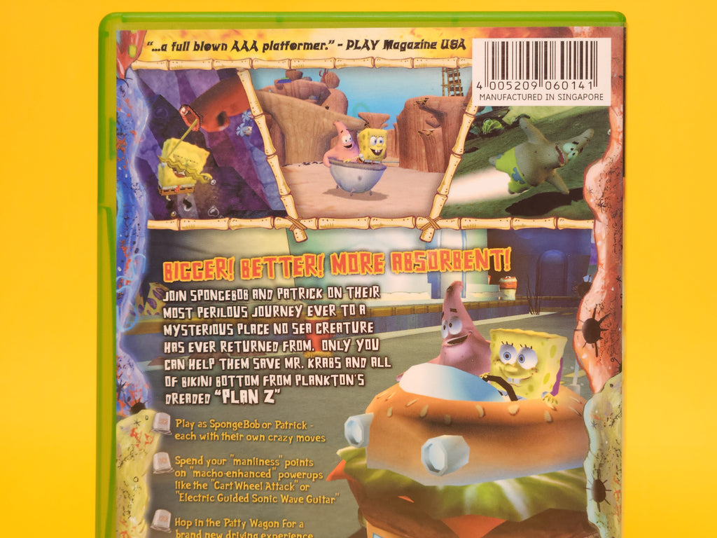 The SpongeBob SquarePants Movie – 2004 Xbox