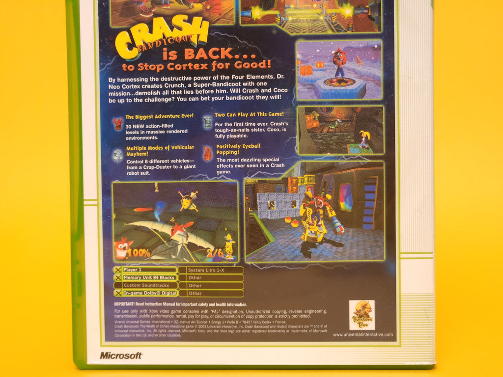 Crash Bandicoot: The Wrath of Cortex – 2002 Xbox Classics