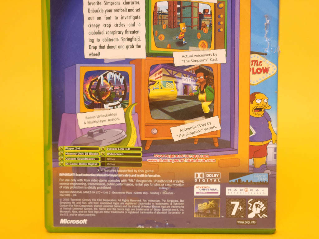 The Simpsons: Hit & Run – 2003 Xbox