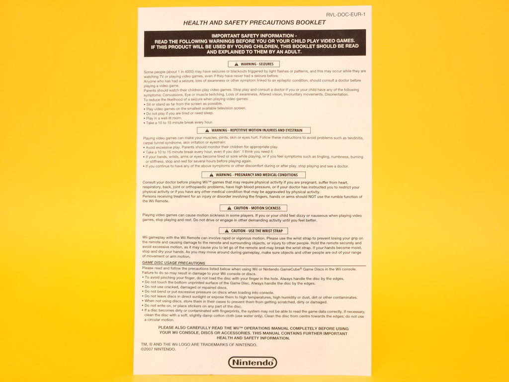 Wii Sports – 2006 Nintendo Wii