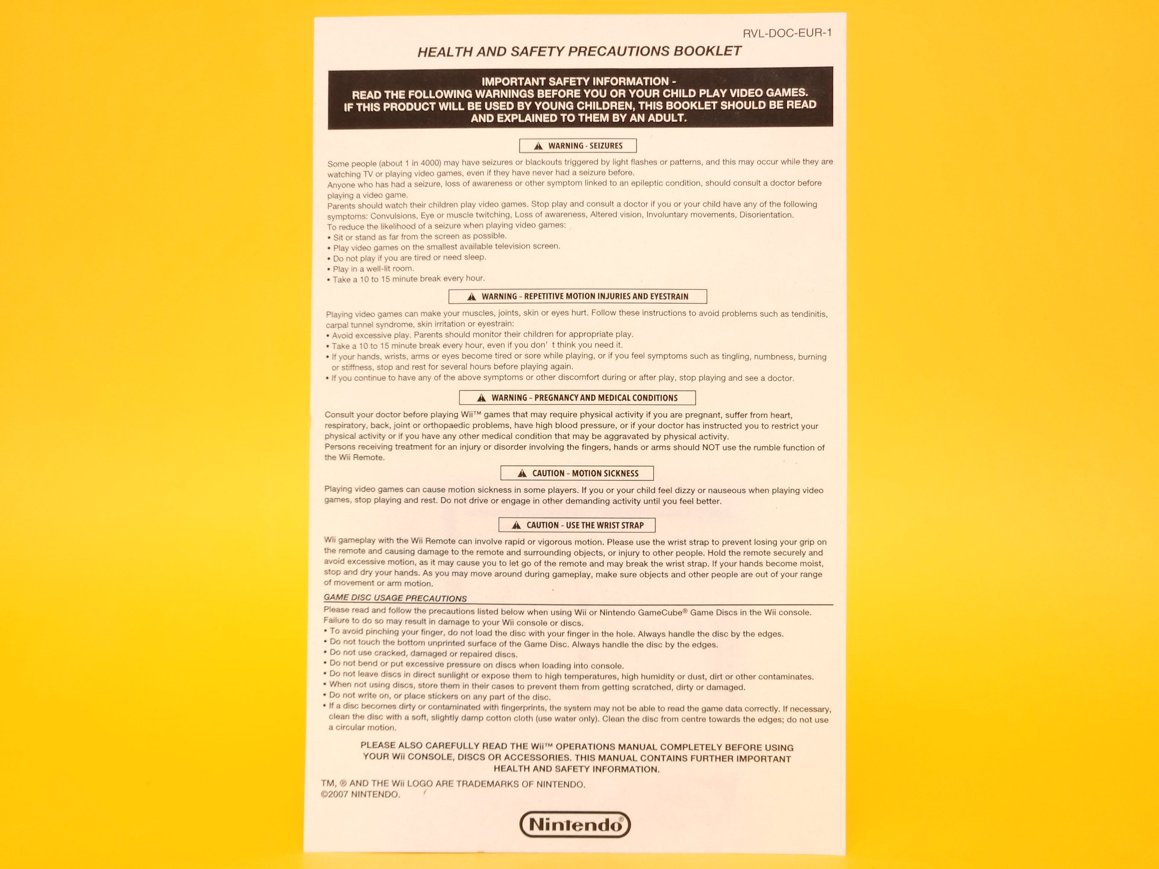 Wii Sports – 2006 Nintendo Wii