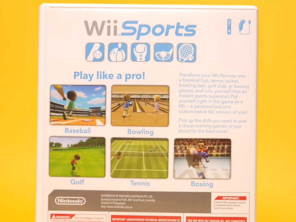Wii Sports – 2006 Nintendo Wii