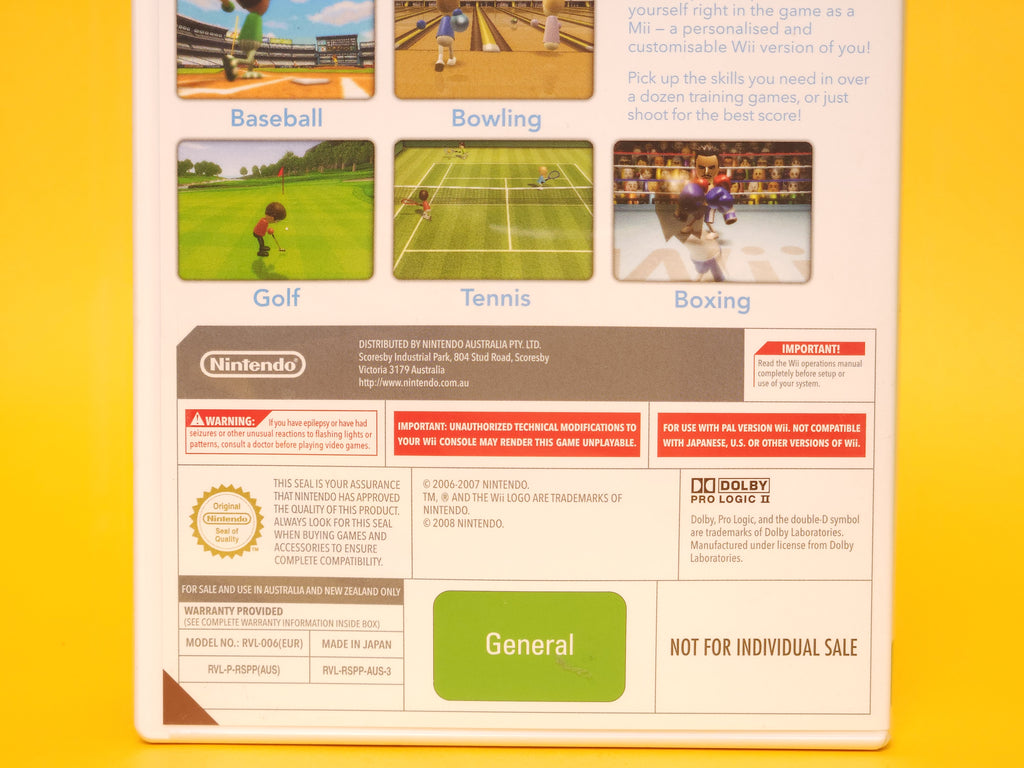 Wii Sports – 2006 Nintendo Wii
