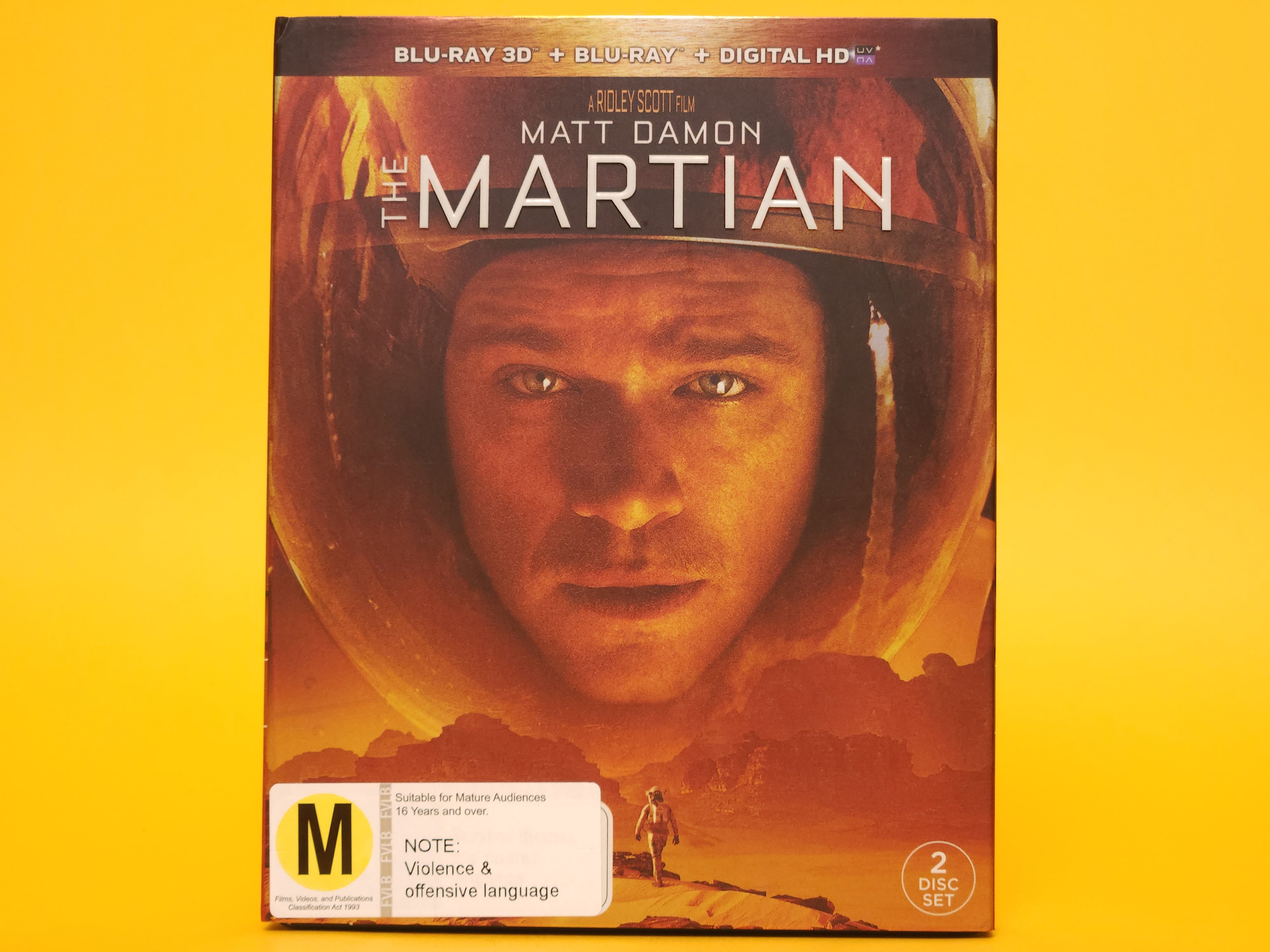 The Martian – 2016 Blu-ray 3D