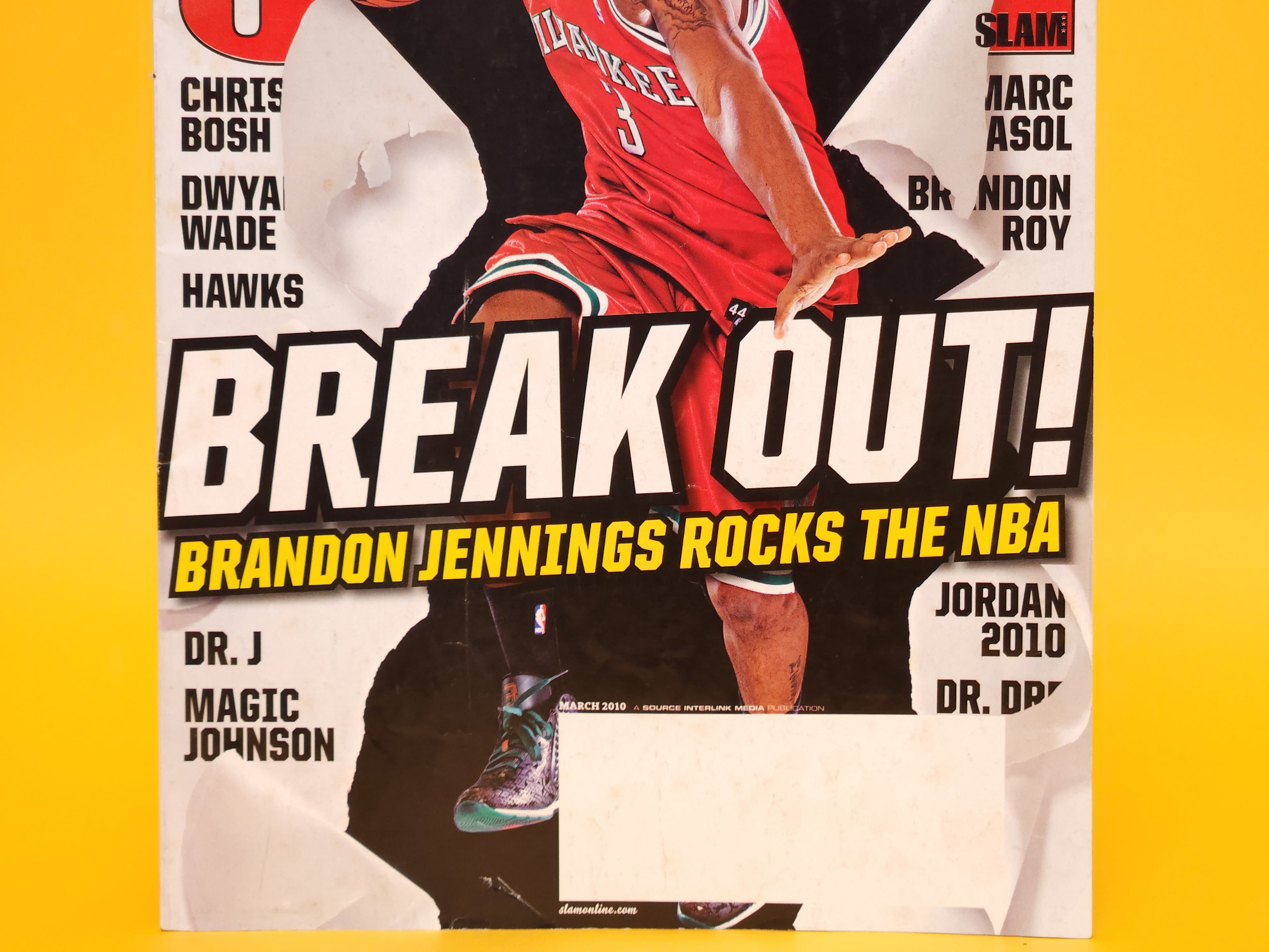 Brandon Jennings #135 – March, 2010 Slam