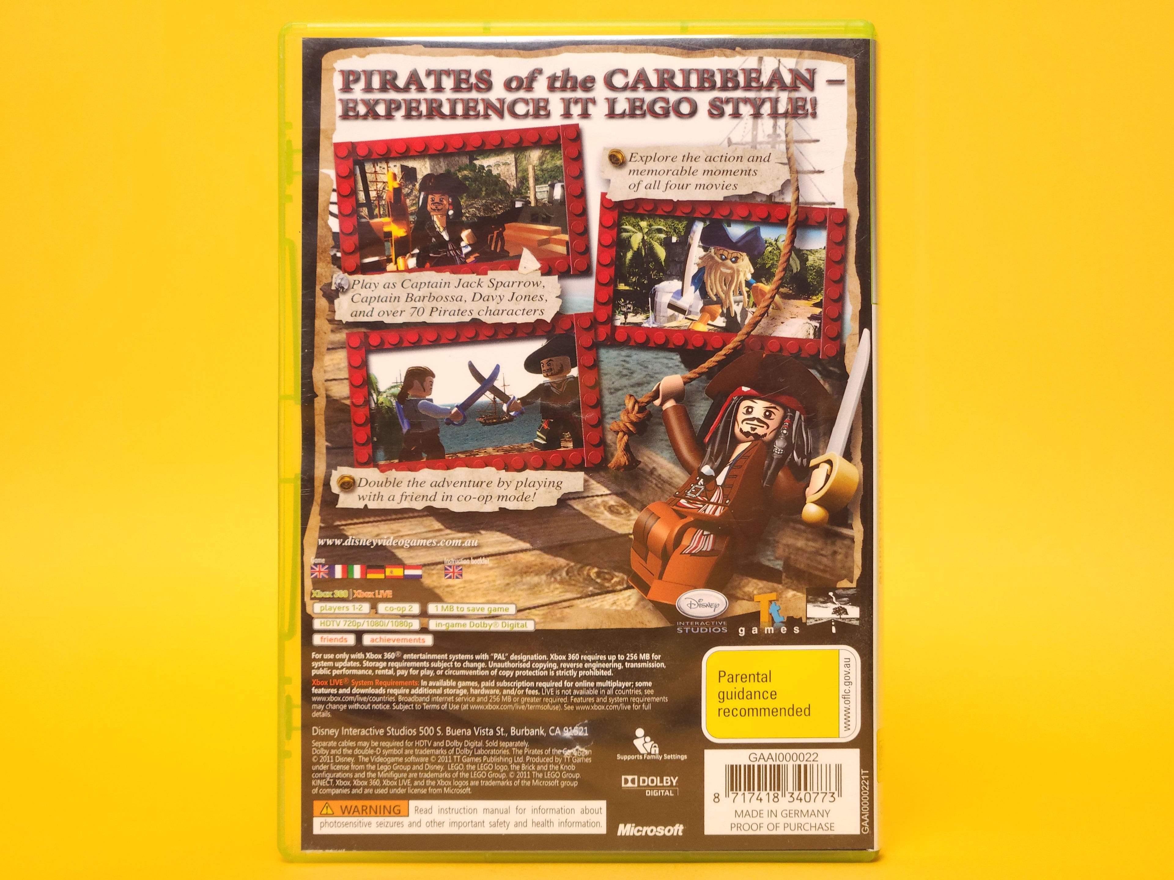 LEGO Pirates of the Caribbean: The Video Game – 2011 Xbox 360 Classics