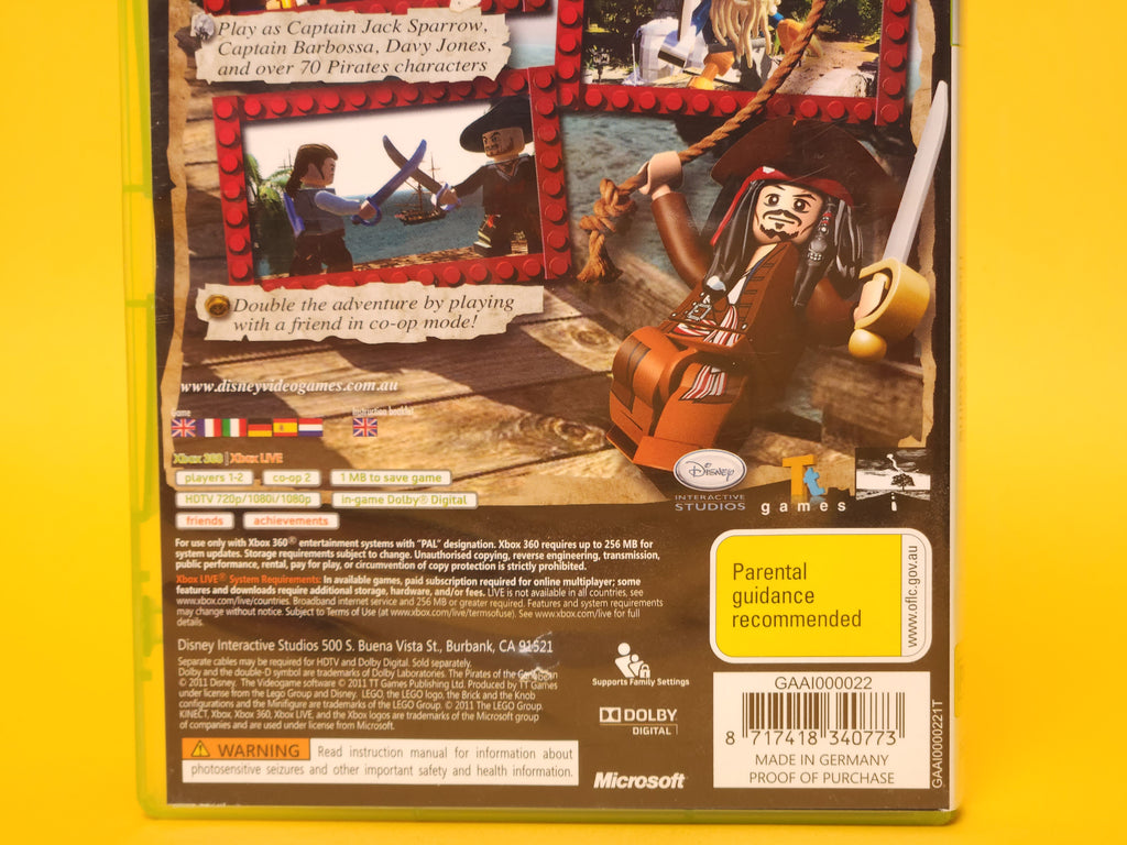 LEGO Pirates of the Caribbean: The Video Game – 2011 Xbox 360 Classics