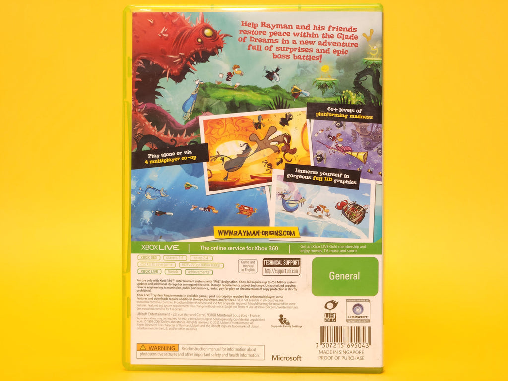 Rayman Origins – 2011 Xbox 360 Classics