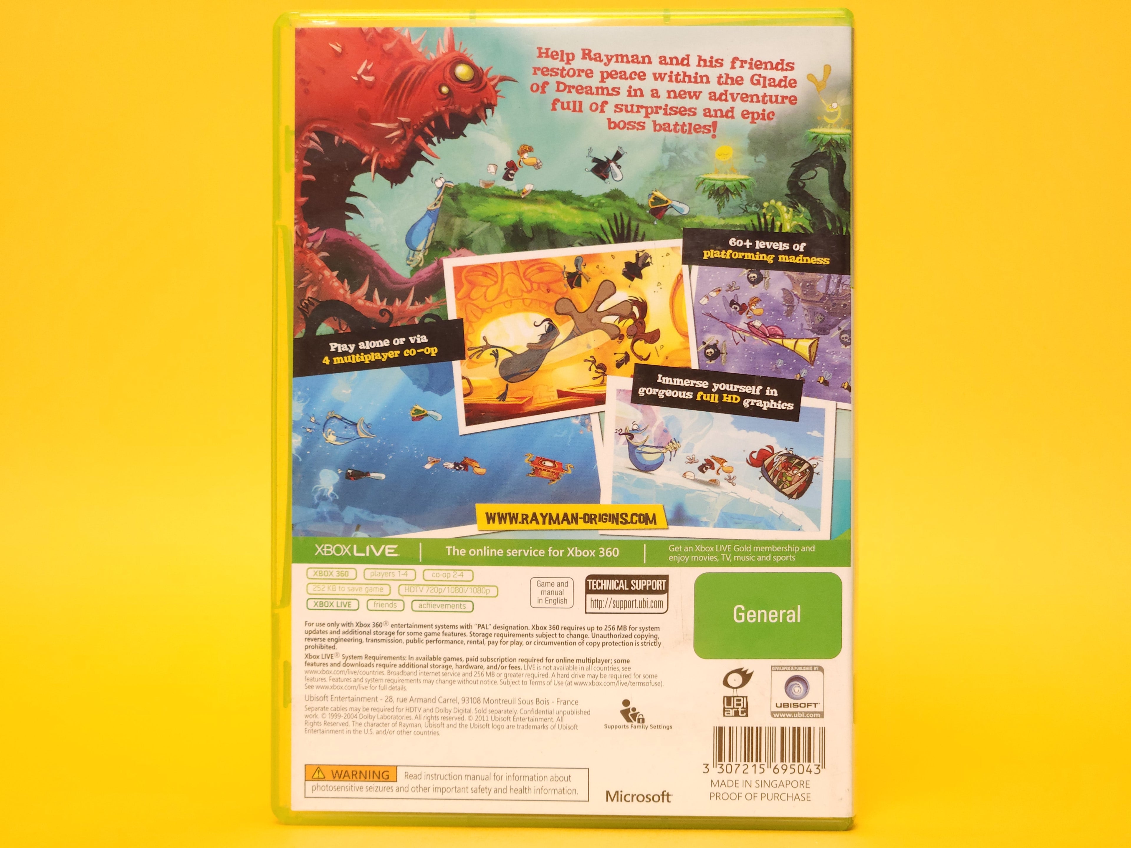 Rayman Origins – 2011 Xbox 360 Classics