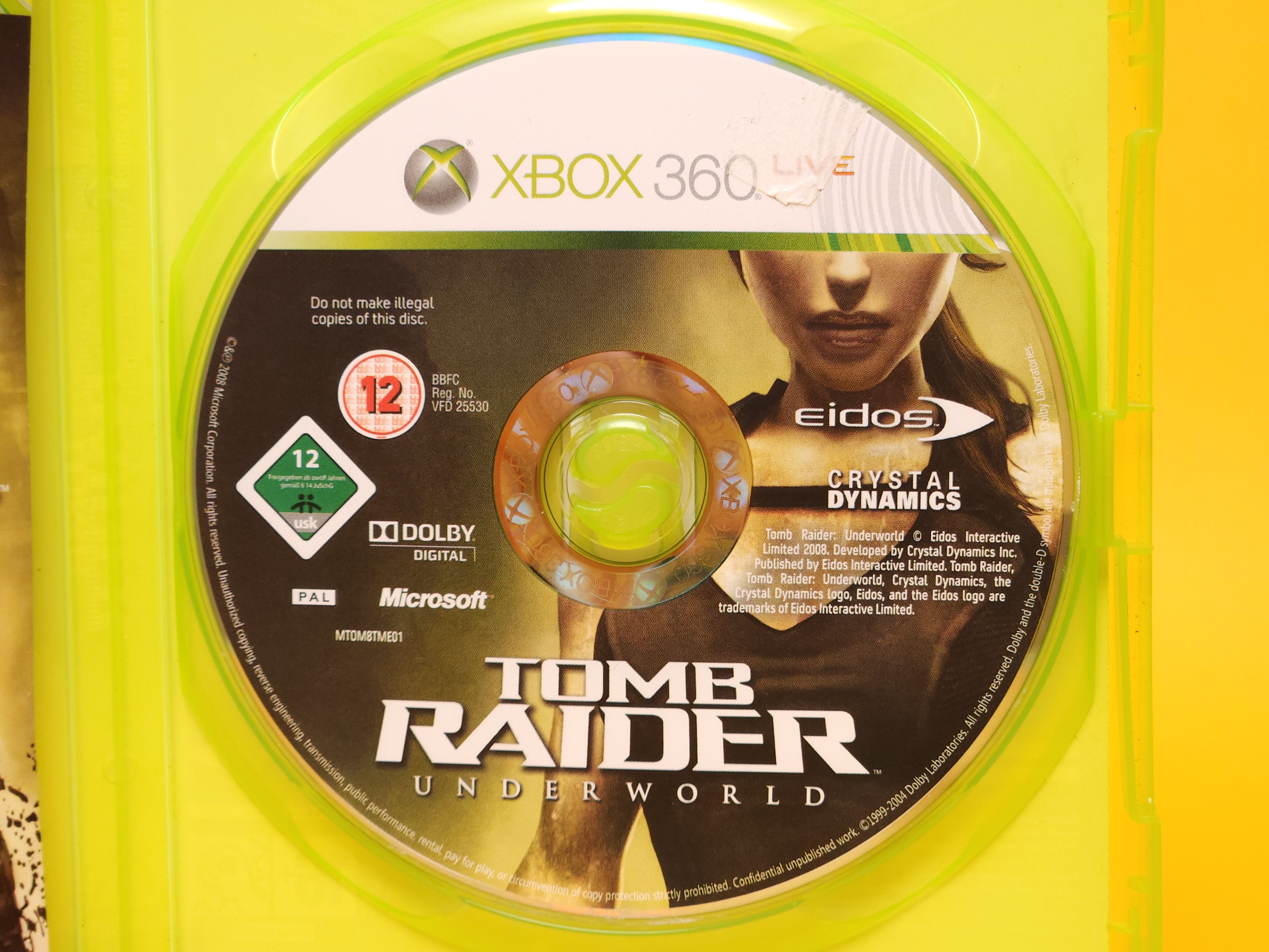 Tomb Raider: Underworld – 2008 Xbox 360