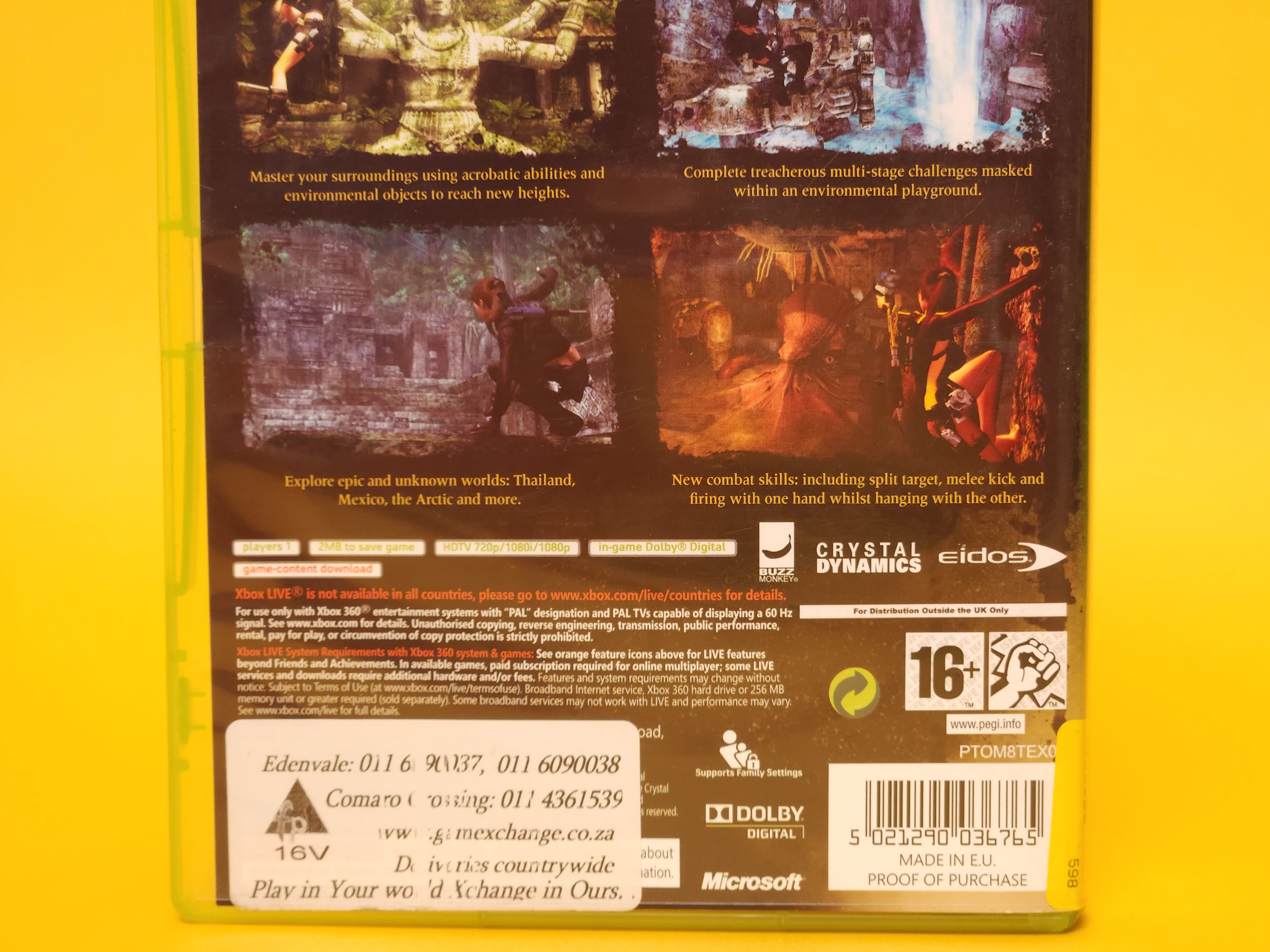 Tomb Raider: Underworld – 2008 Xbox 360