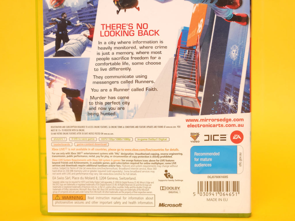 Mirror's Edge – 2008 Xbox 360