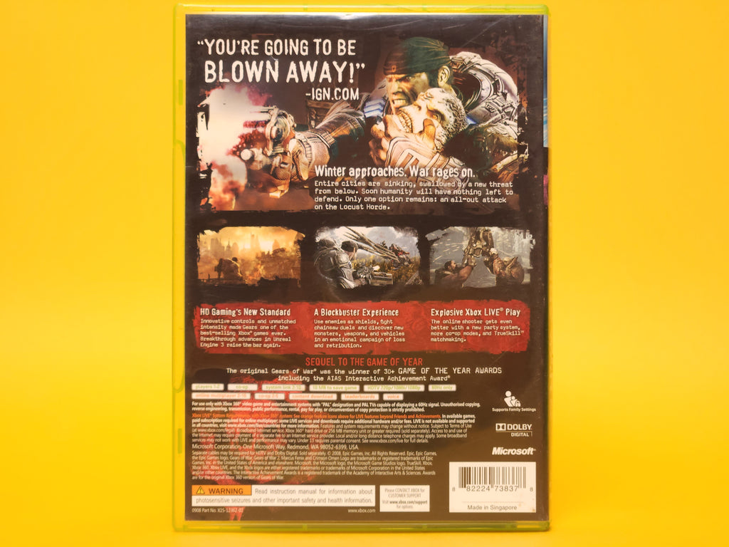 Gears of War 2 – 2008 Xbox 360