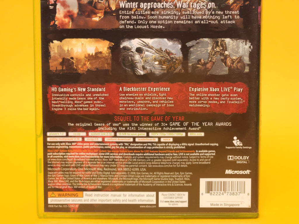 Gears of War 2 – 2008 Xbox 360