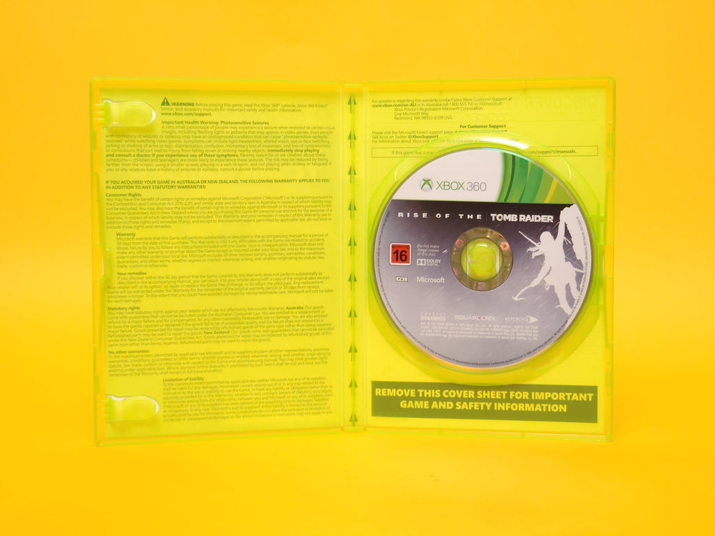 Rise of the Tomb Raider – 2015 Xbox 360