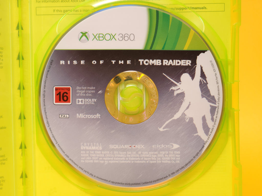 Rise of the Tomb Raider – 2015 Xbox 360