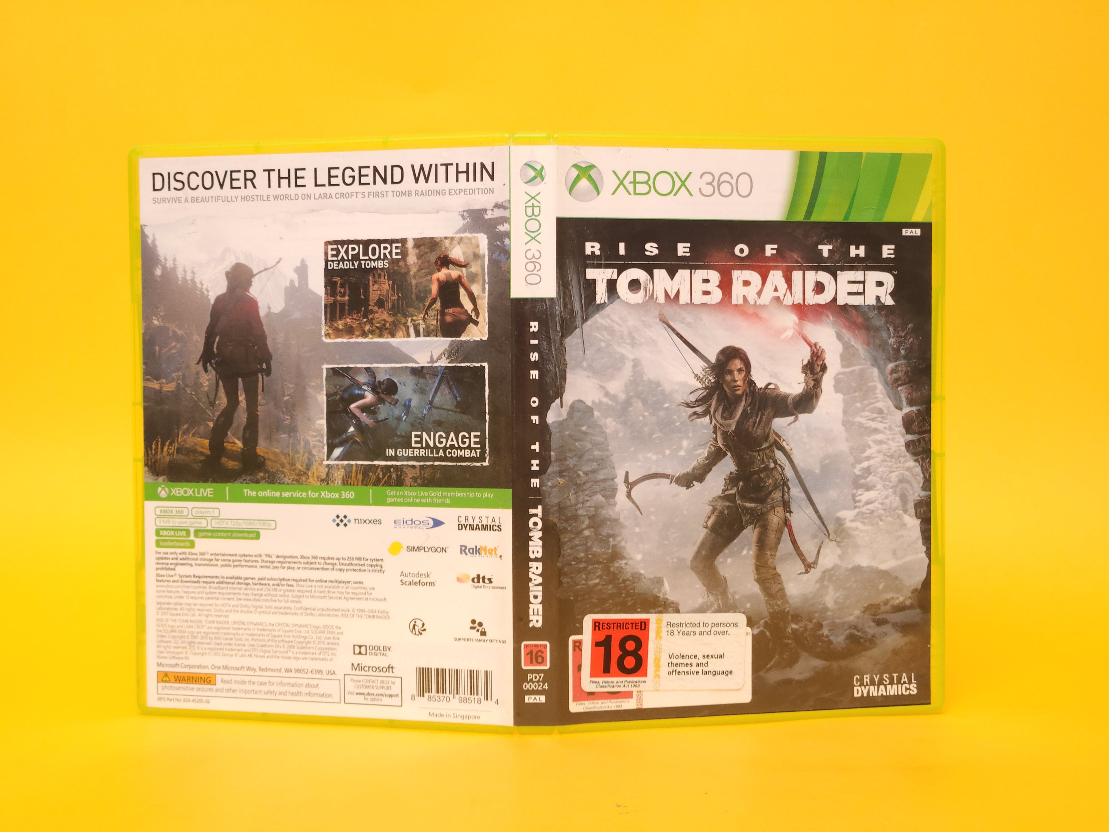 Rise of the Tomb Raider – 2015 Xbox 360