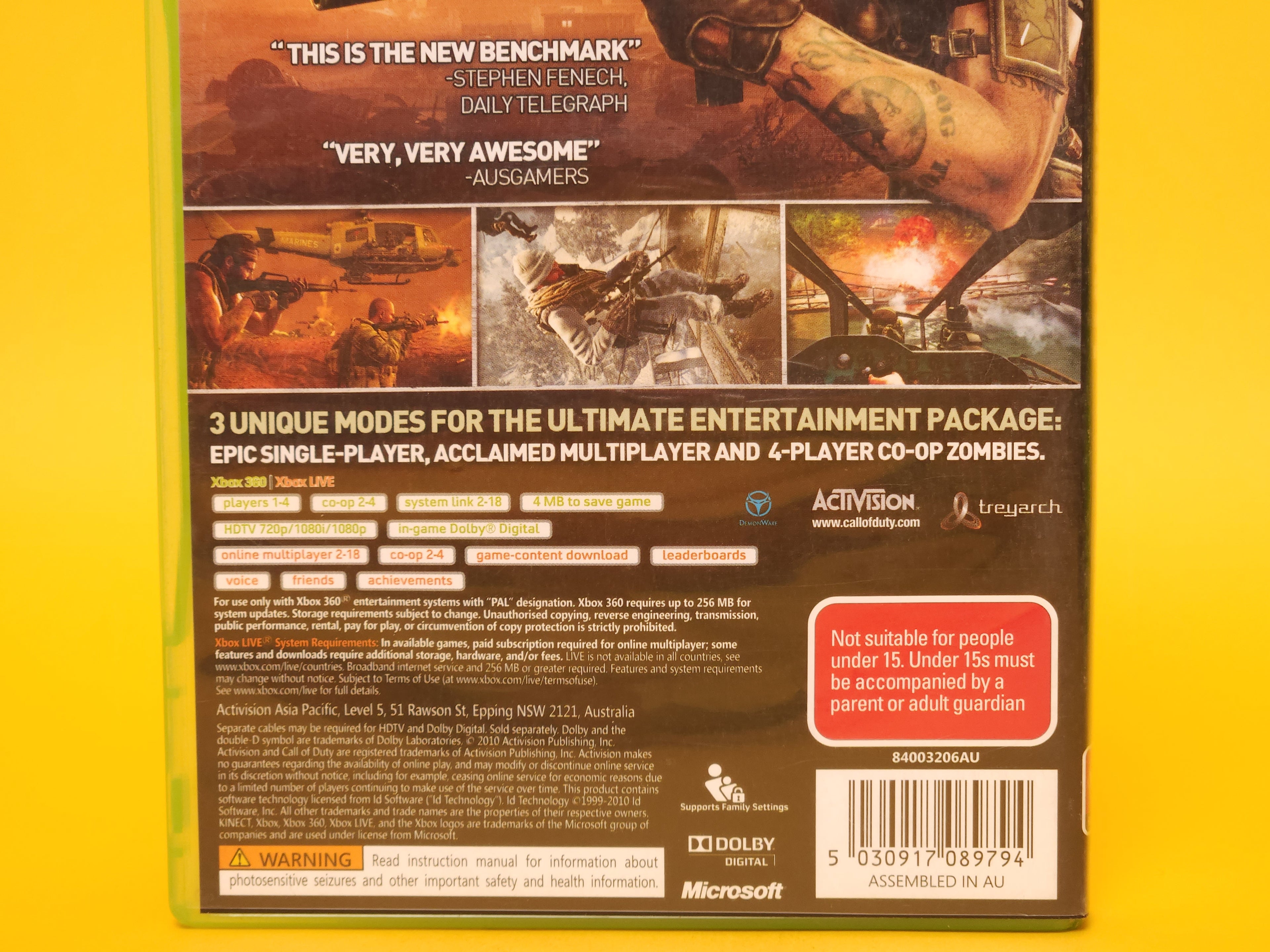 Call of Duty: Black Ops – 2010 Xbox 360