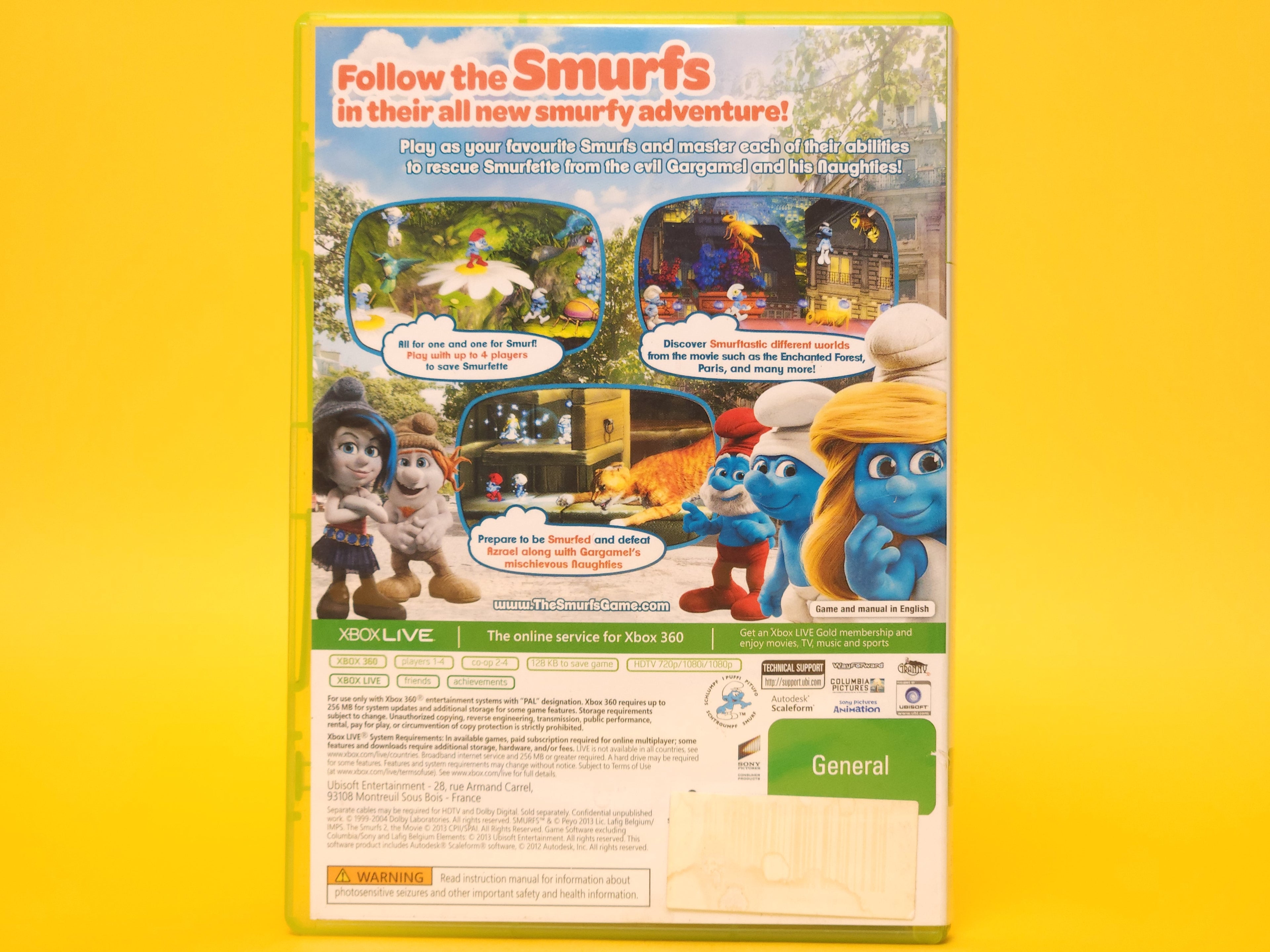 The Smurfs 2 – 2013 Xbox 360