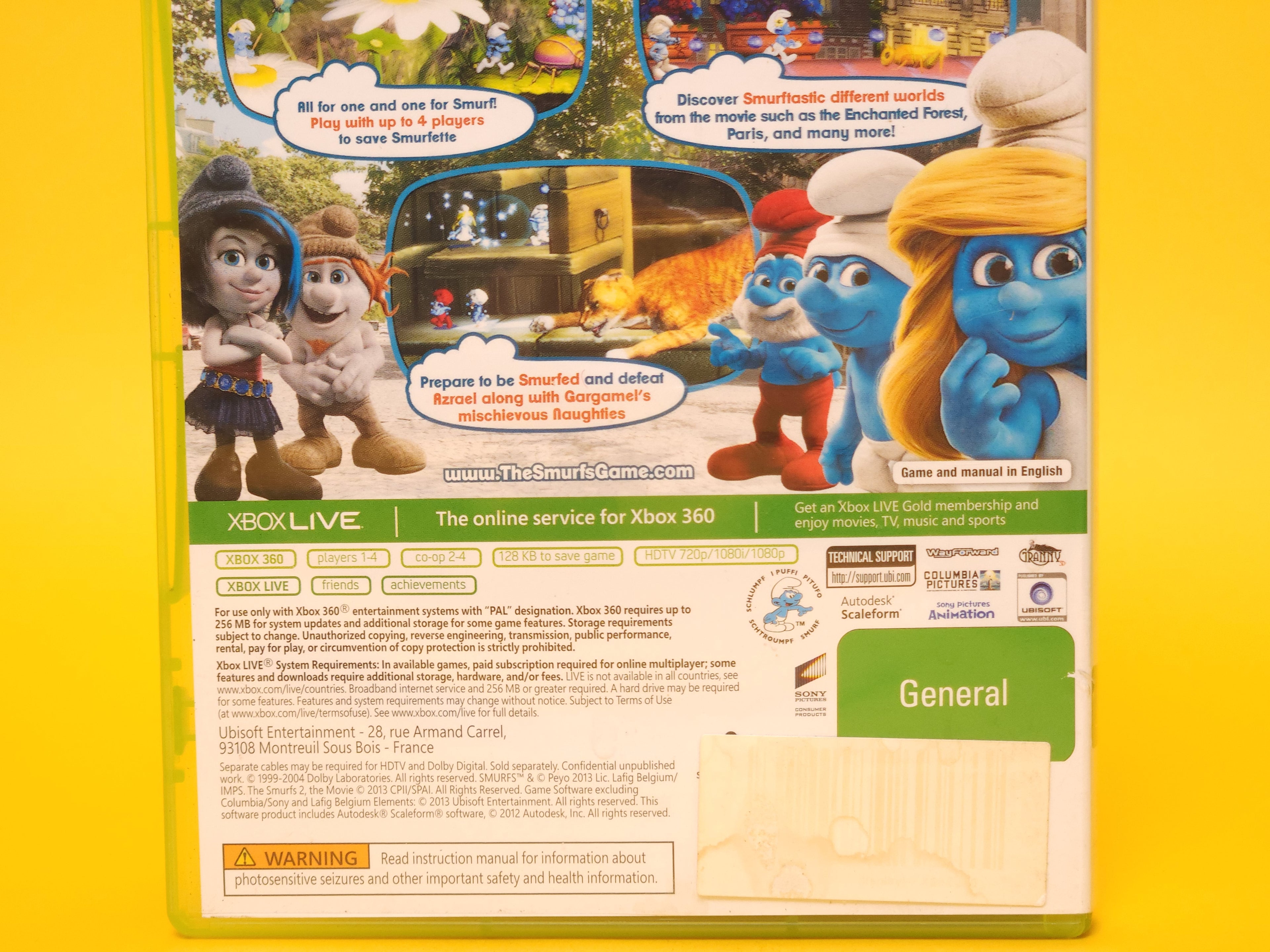 The Smurfs 2 – 2013 Xbox 360