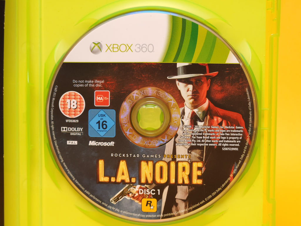 L.A. Noire – 2011 Xbox 360