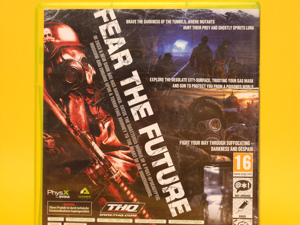 Metro 2033 – 2010 Xbox 360 Promotional Copy