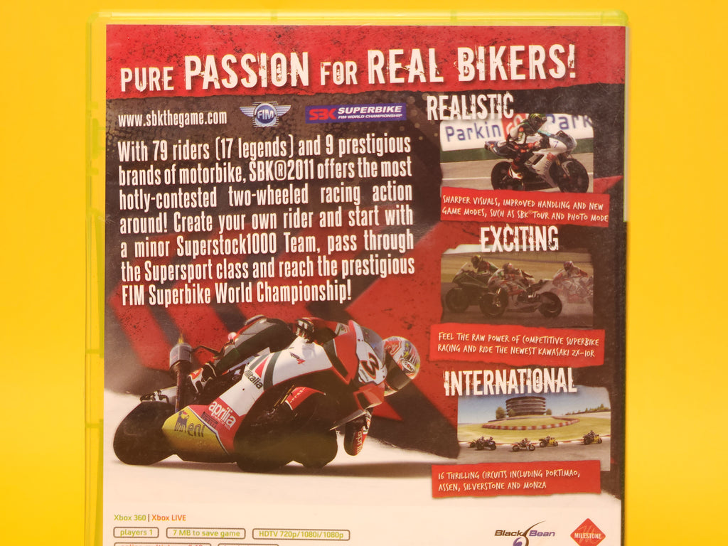 SBK 2011 – 2011 Xbox 360